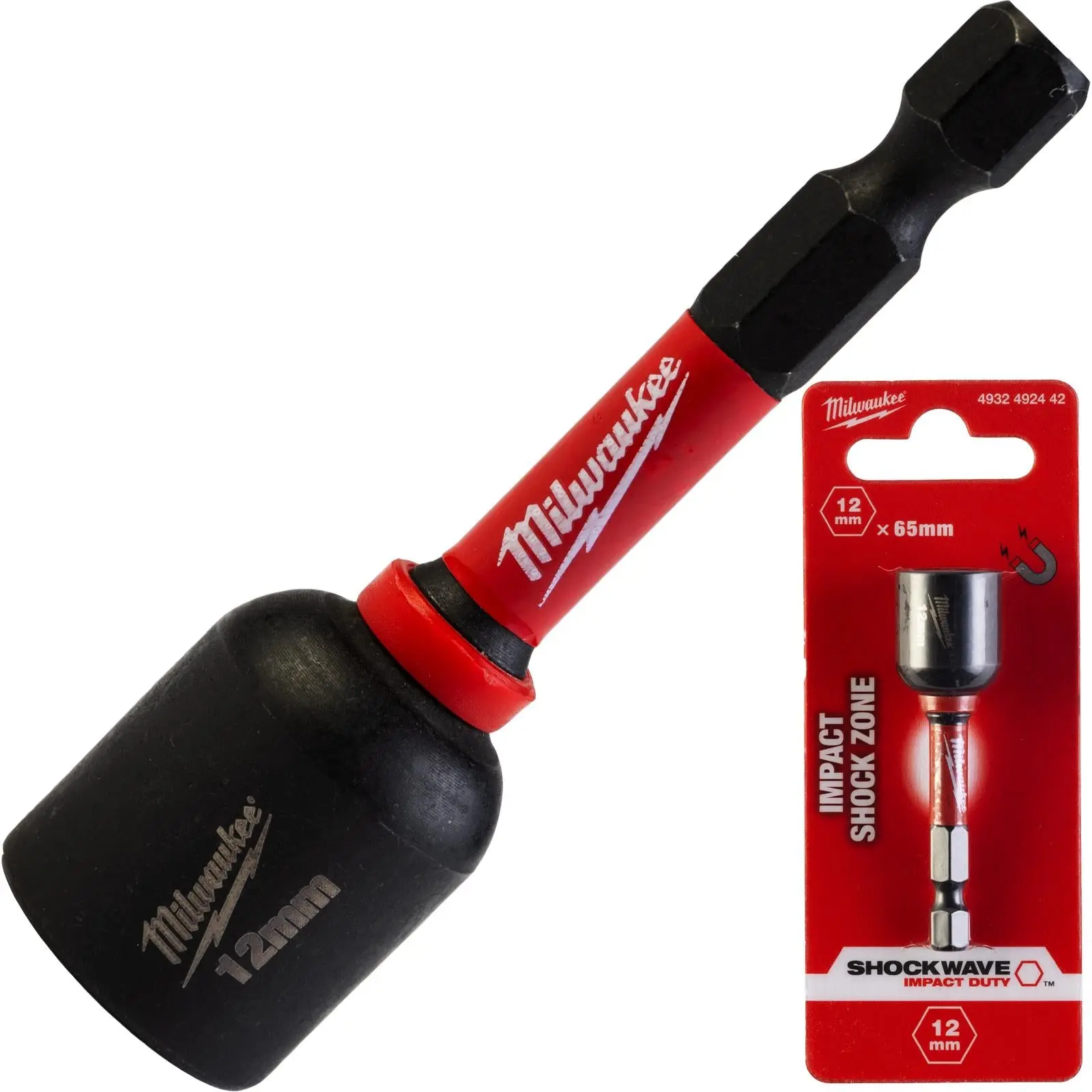 Milwaukee Nut Driver Magnetic Gen II SHOCKWAVE Impact Duty Individual - Image 7