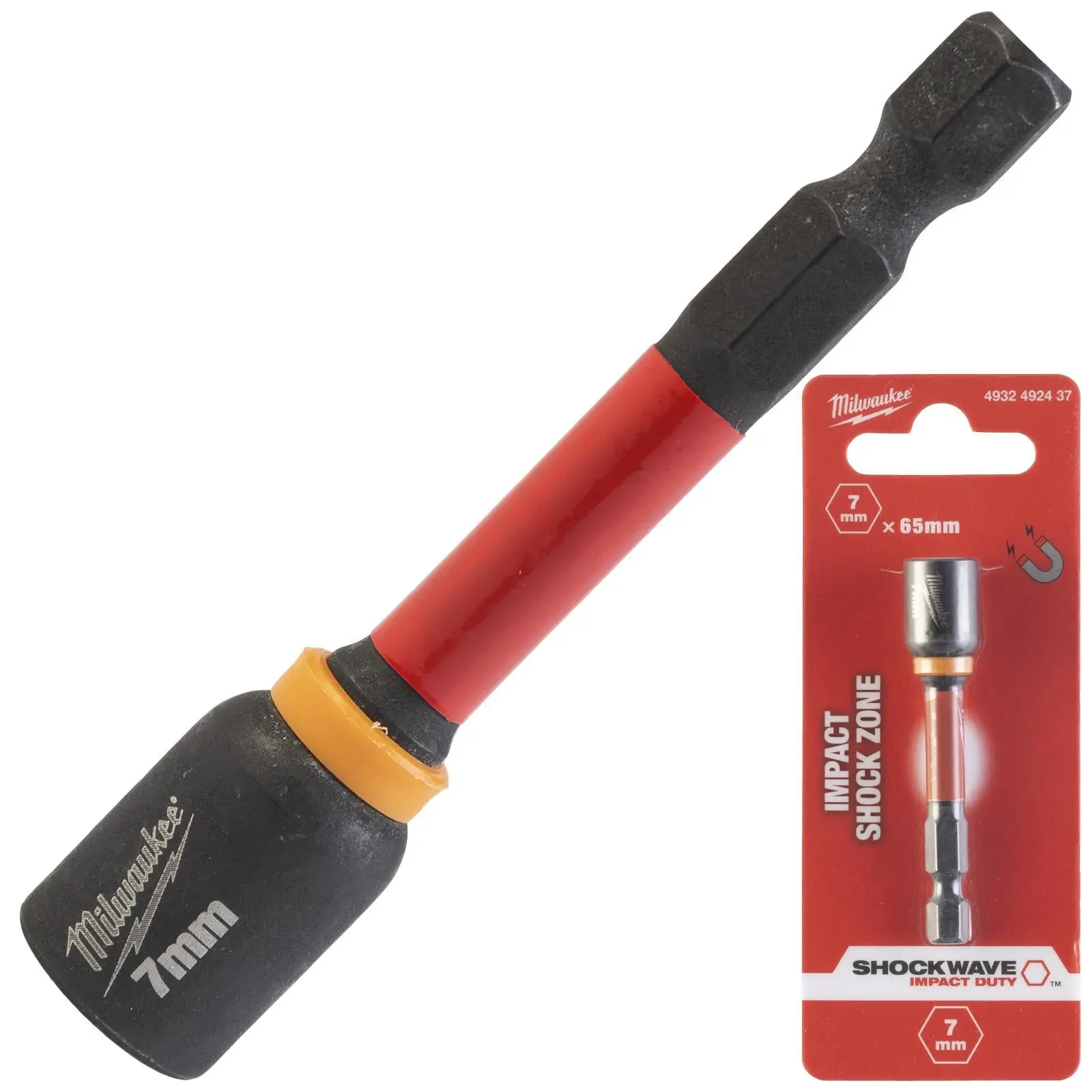 Milwaukee Nut Driver Magnetic Gen II SHOCKWAVE Impact Duty Individual - Image 9