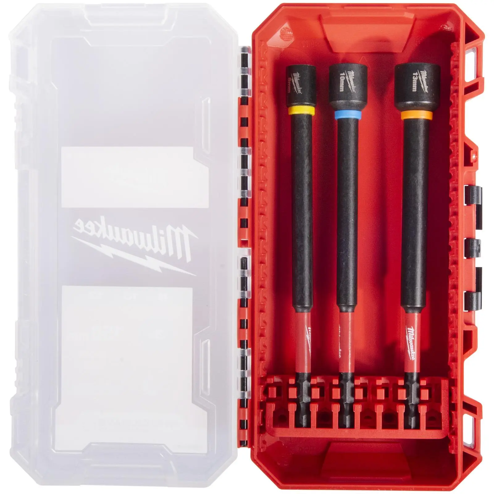 Milwaukee Nut Driver Set 150mm Long SHOCKWAVE Impact Duty 3 Piece 8-13mm