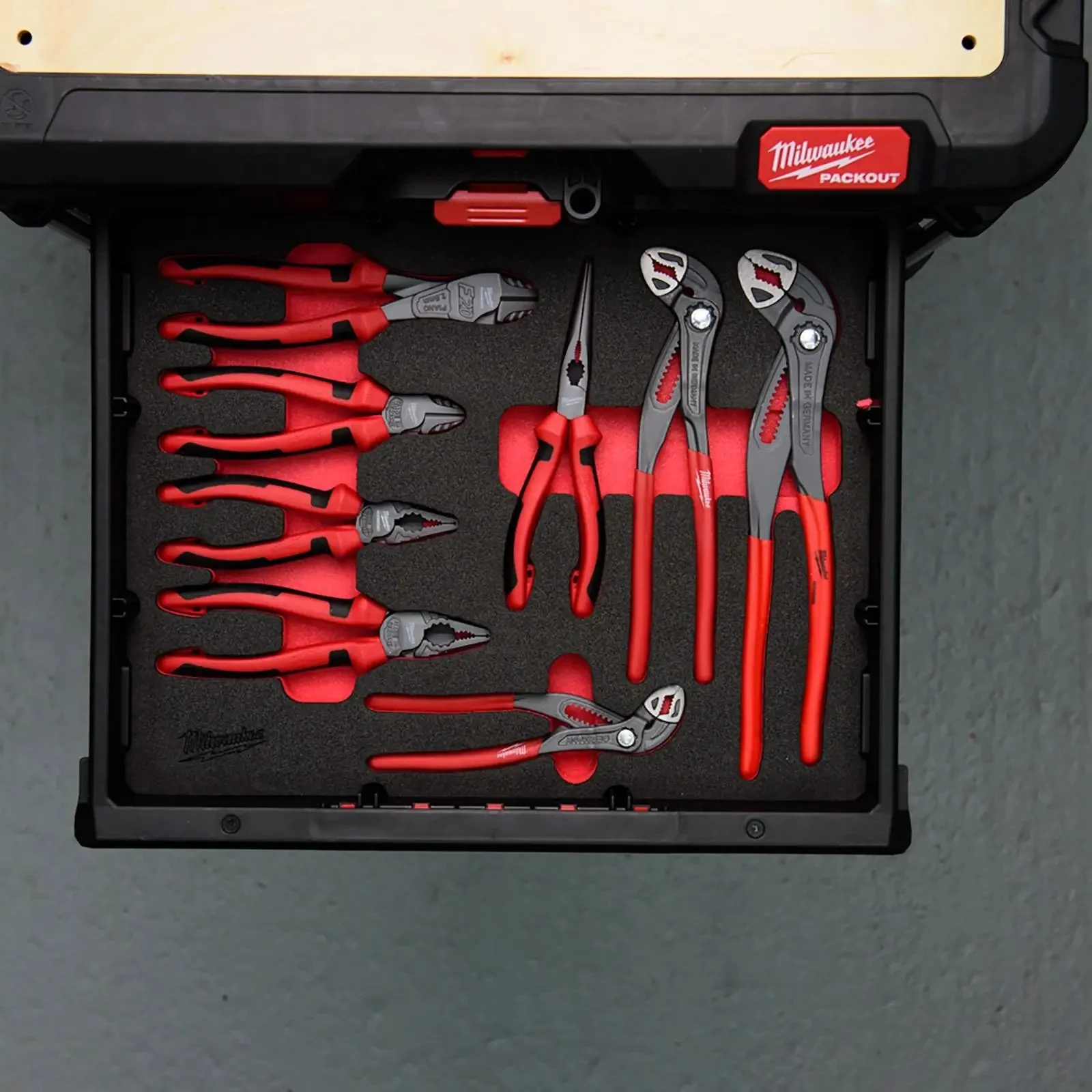 Milwaukee PACKOUT Drawer Pliers Foam Insert Set 8 Piece - Image 3