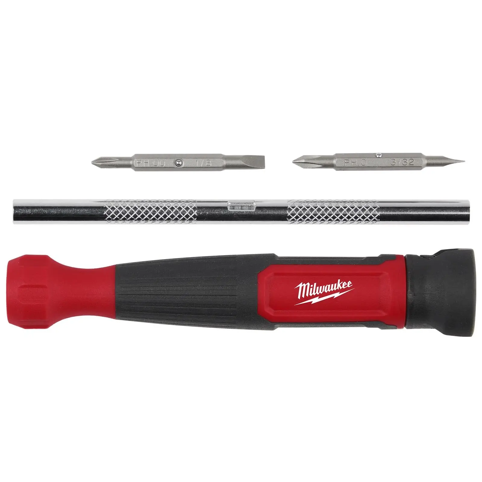 Milwaukee Precision Screwdriver Set 4 in 1 Multi Bit Phillips Slotted - Image 7