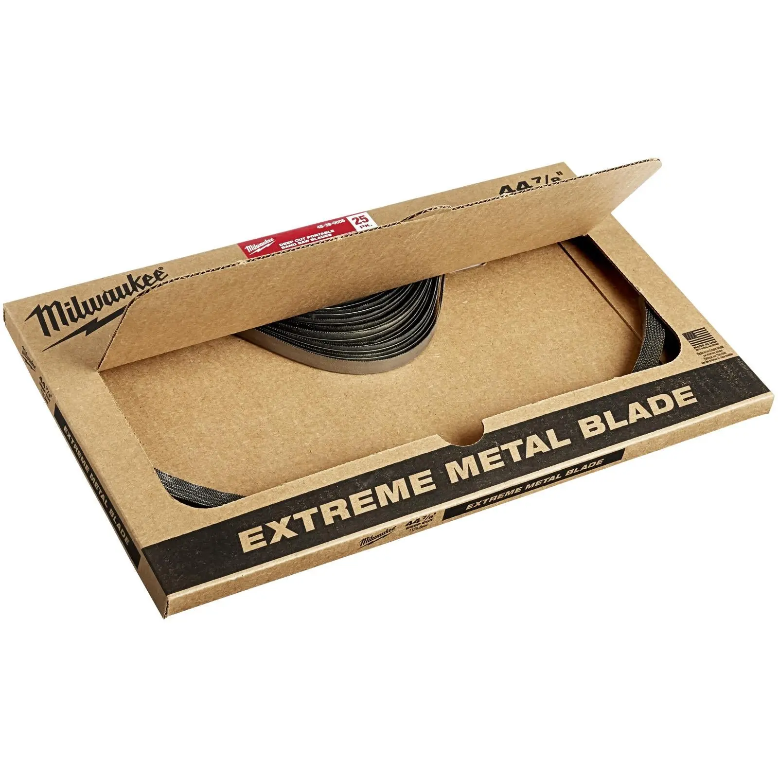 Milwaukee Premium Bandsaw Blade M18 Compact 898.52mm x 12.7mm x 0.51mm 8/10 TPI 3 Pieces - Image 2