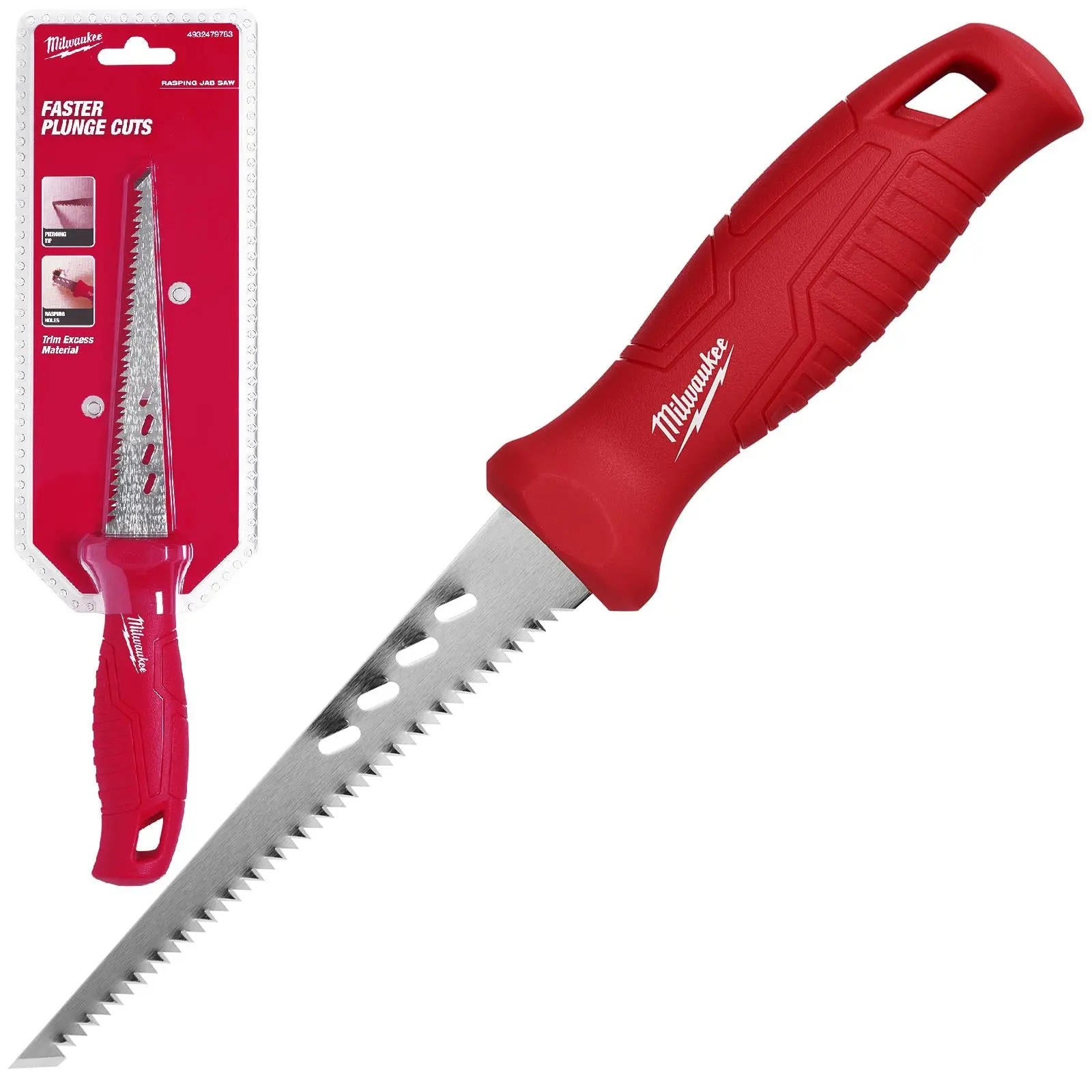 Milwaukee Rasping Jab Saw 150mm Blade for Plasterboard Drywall