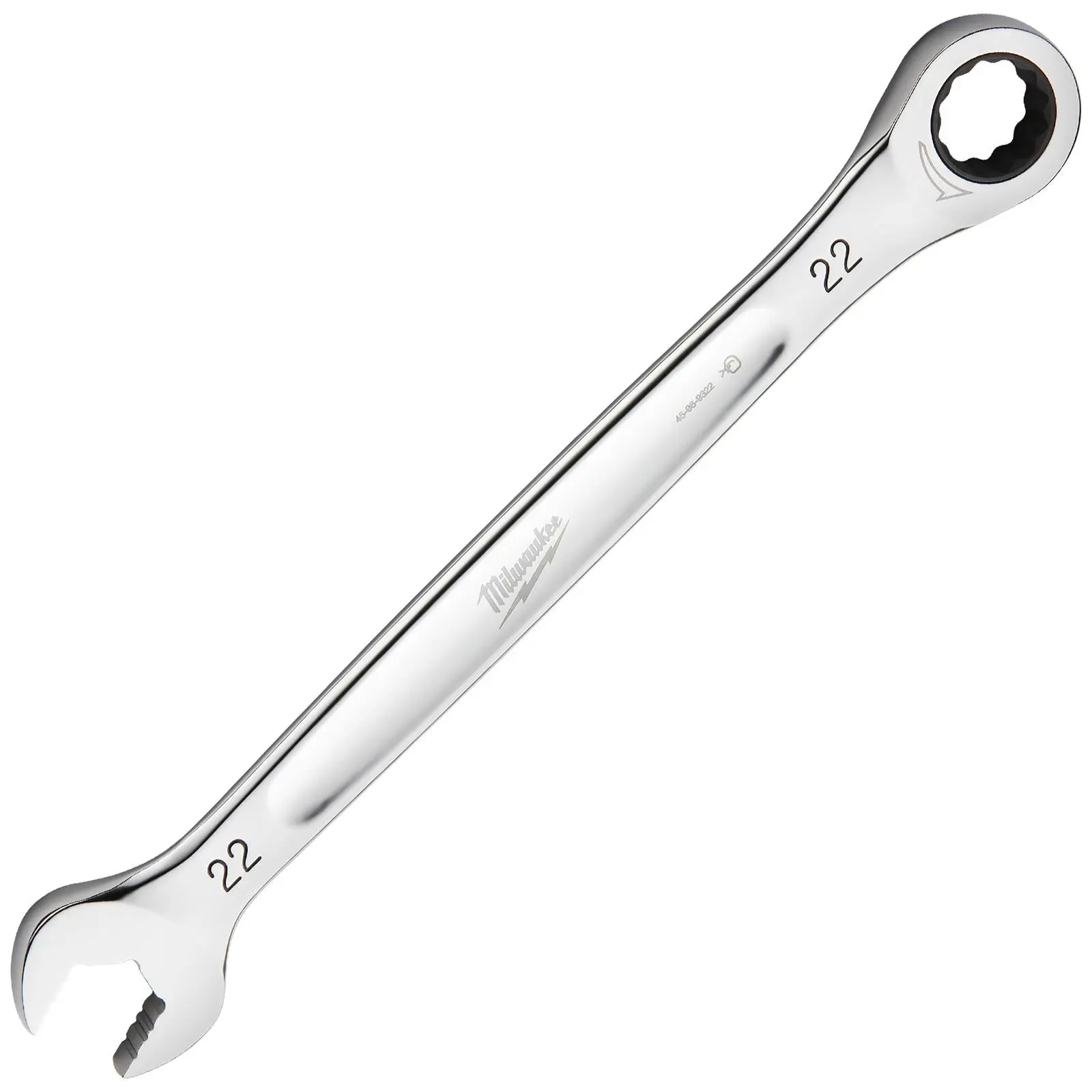 Milwaukee Ratchet Combination Spanners MAX BITE Fixed Head Open End Ring - Choose Size - Image 19
