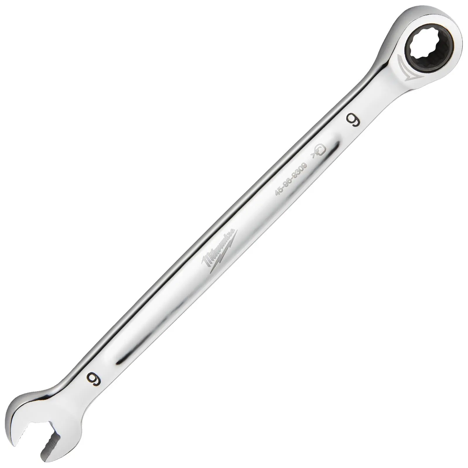 Milwaukee Ratchet Combination Spanners MAX BITE Fixed Head Open End Ring - Choose Size - Image 28