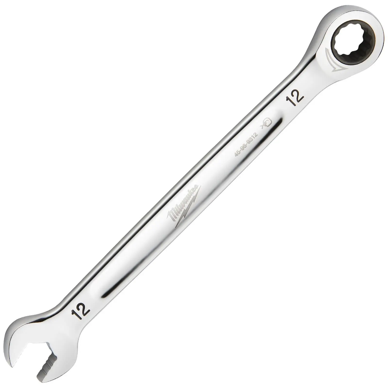 Milwaukee Ratchet Combination Spanners MAX BITE Fixed Head Open End Ring - Choose Size - Image 38