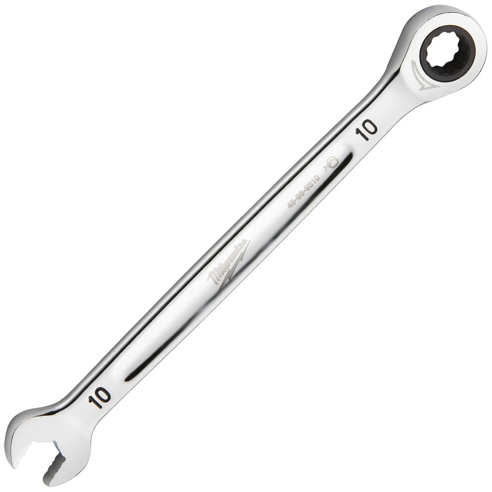 Milwaukee Ratchet Combination Spanners MAX BITE Fixed Head Open End Ring - Choose Size - Image 9