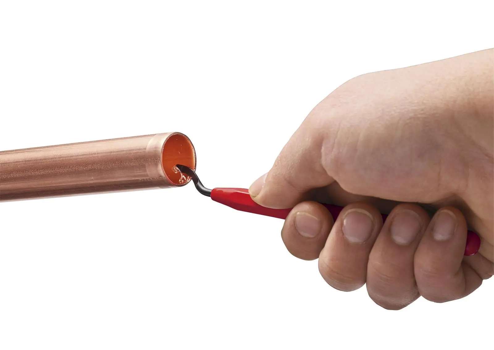 Milwaukee Reaming Pen Copper Plastic PVC Pipe Deburring Tool - Image 4