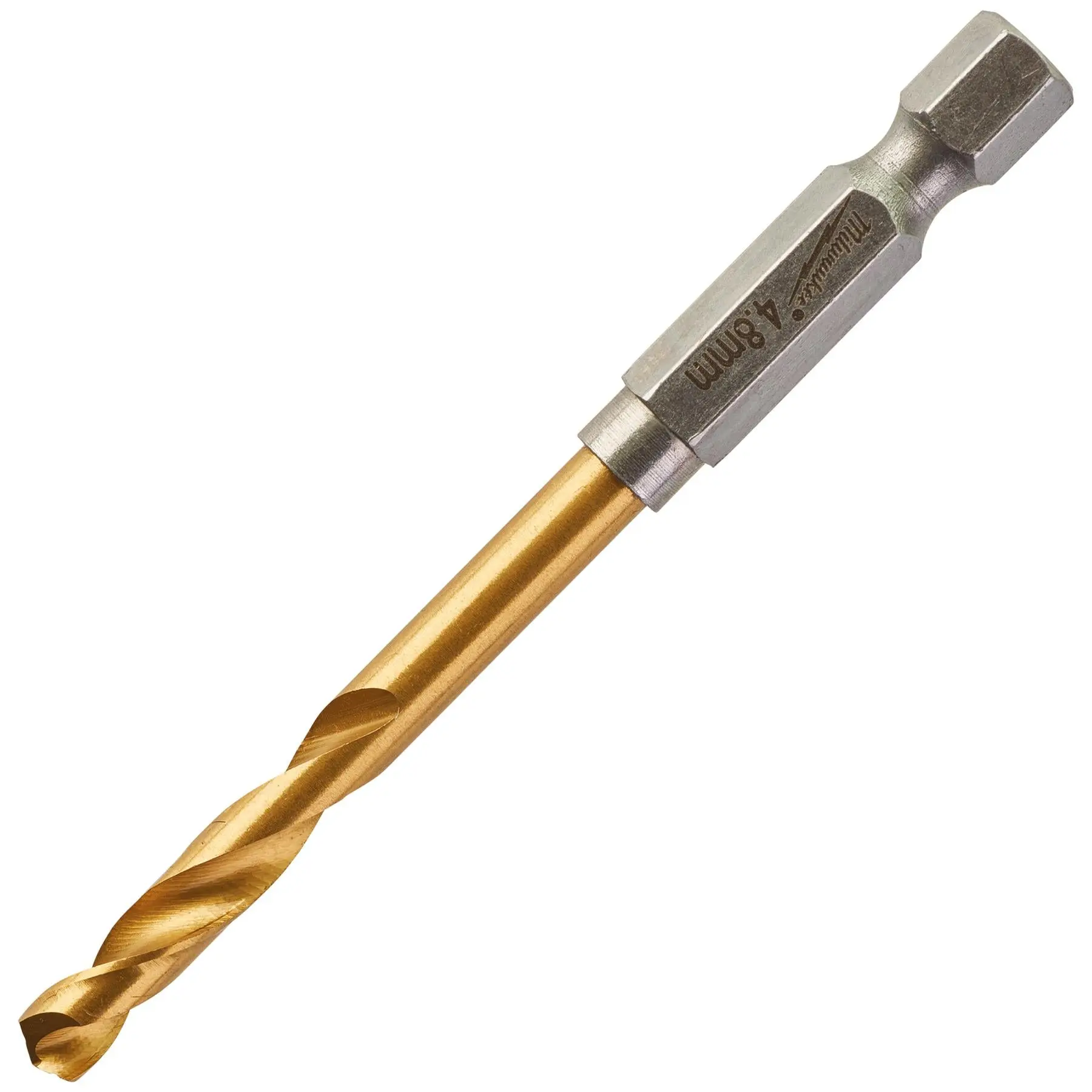Milwaukee Red Hex Metal Drill Bits HSS Shockwave Impact Duty 1/4" Hex Shank - Image 43