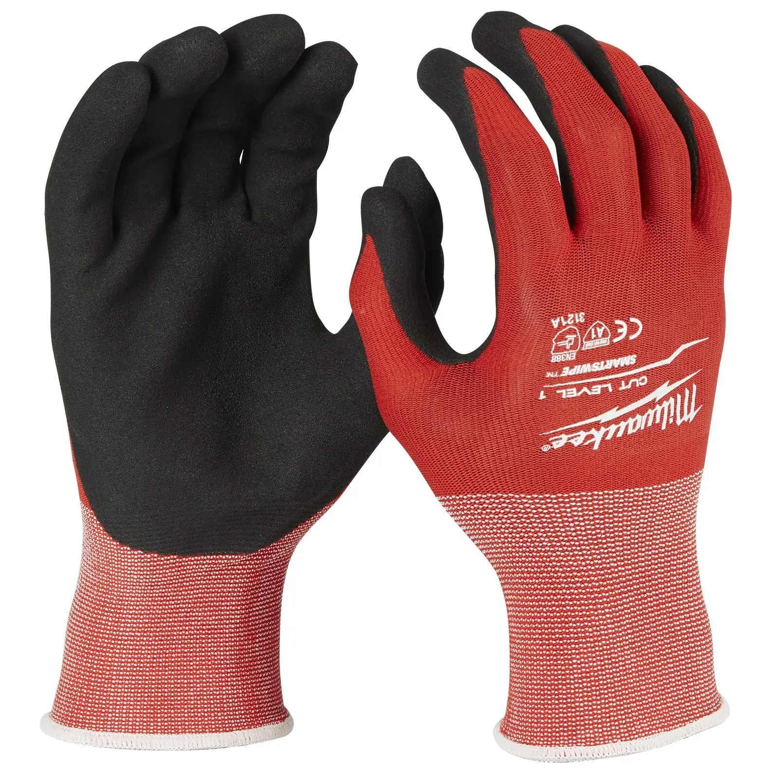 Milwaukee Safety Gloves Cut Level 1/A Dipped Glove Size 11 / XXL Extra Extra Large - Image 3