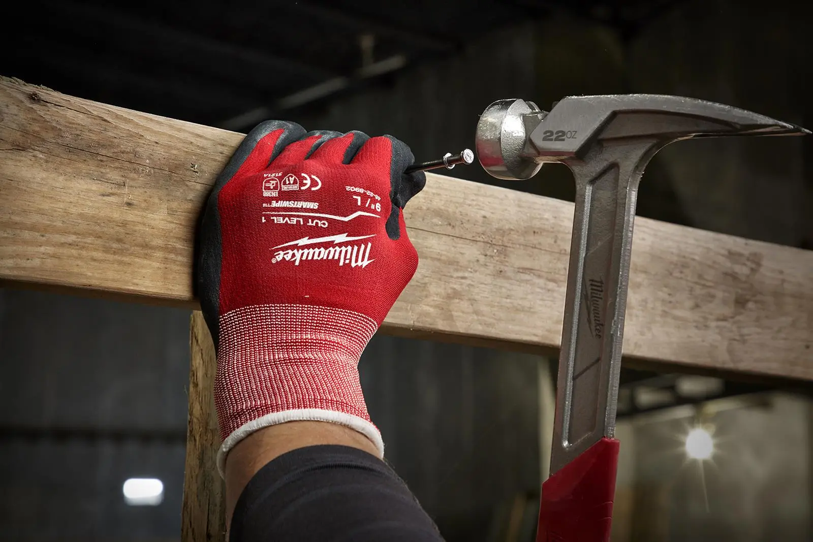 Milwaukee Safety Gloves Cut Level 1/A Dipped Glove Size 11 / XXL Extra Extra Large - Image 5
