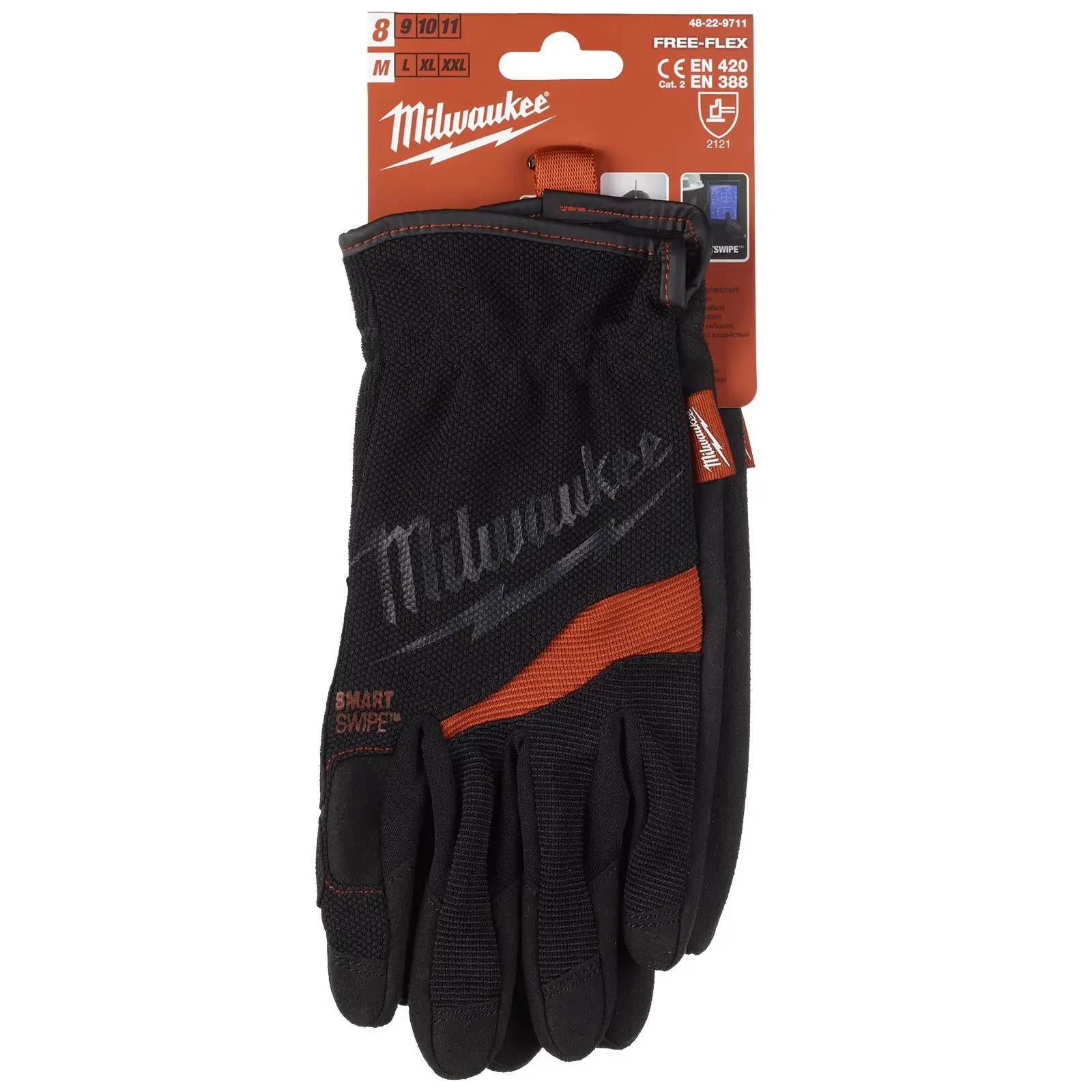 Milwaukee Safety Gloves Free Flex Work Glove Size 9 / L Large - Image 2