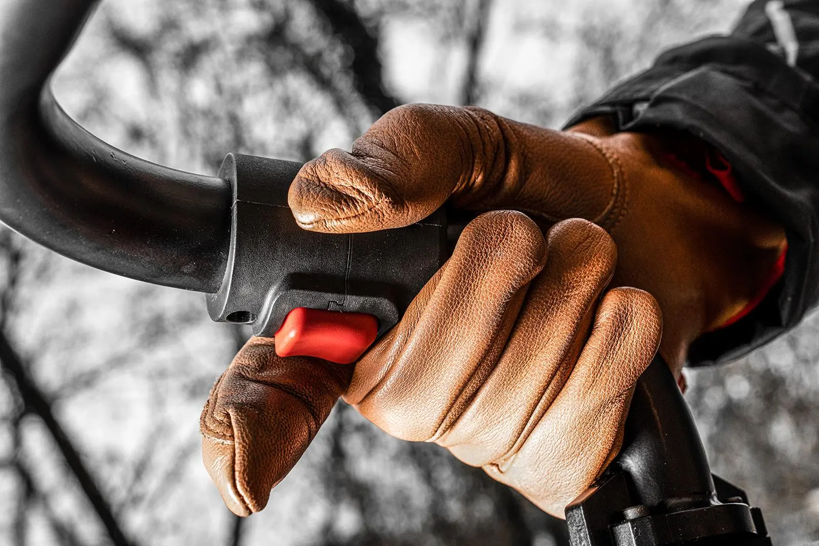 Milwaukee Safety Gloves Goatskin Leather Glove Brown Size 10 / XL Extra Large - Image 6