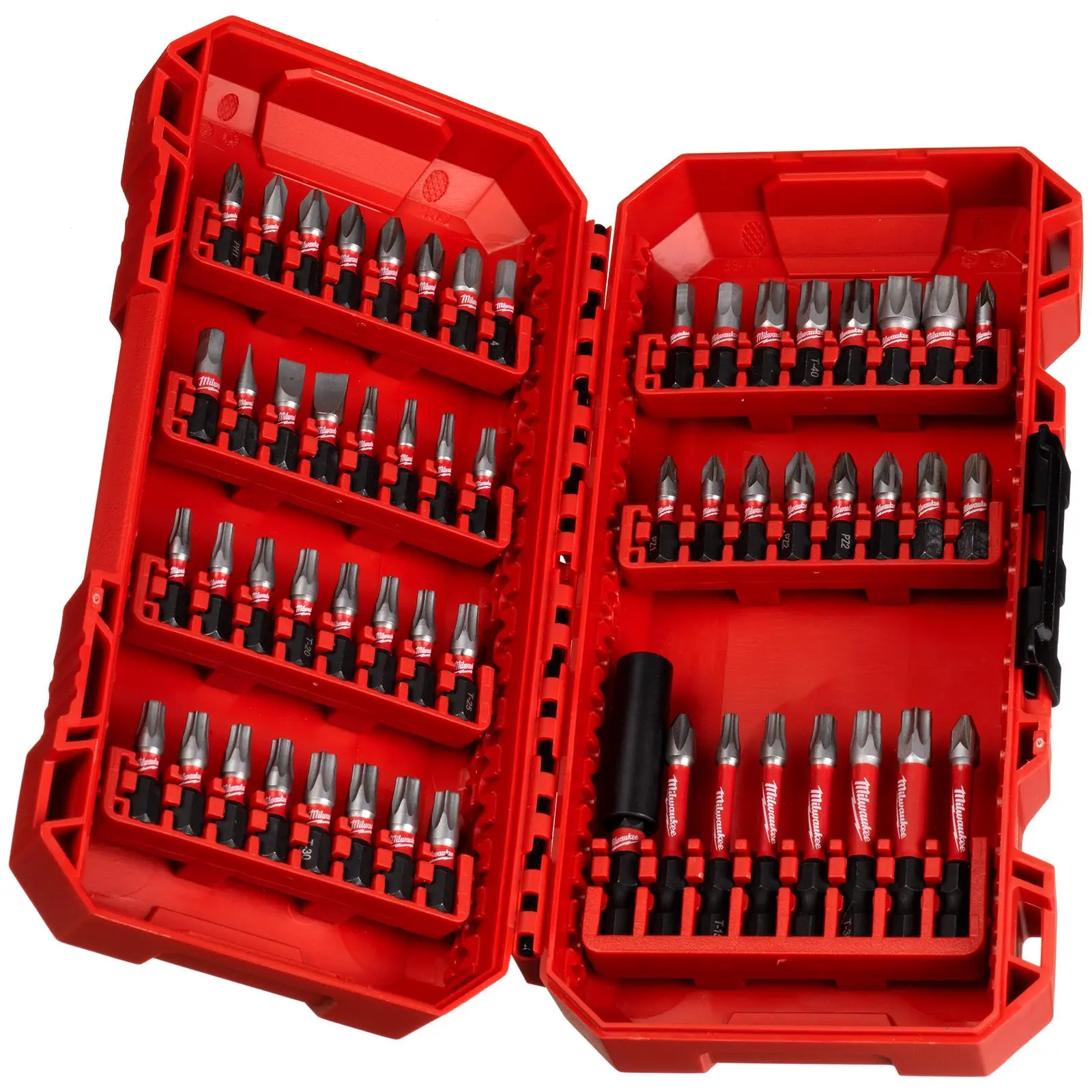 Milwaukee Screwdriver Bit Set Shockwave Impact Duty Drill Power Tool 56pc