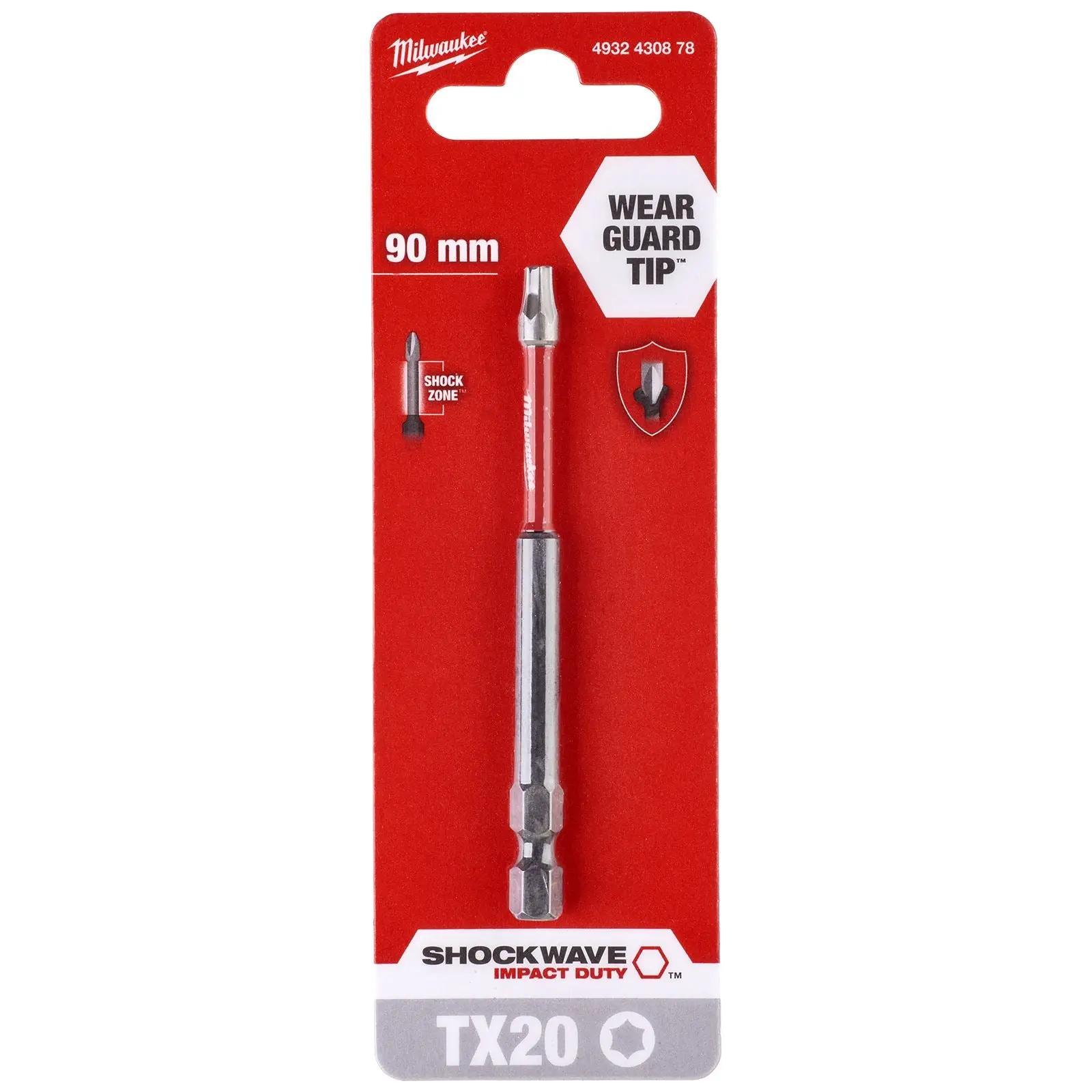 Milwaukee Screwdriver Bits Shockwave Impact Duty PH PZ TX HEX SL Blister Packed - Image 100