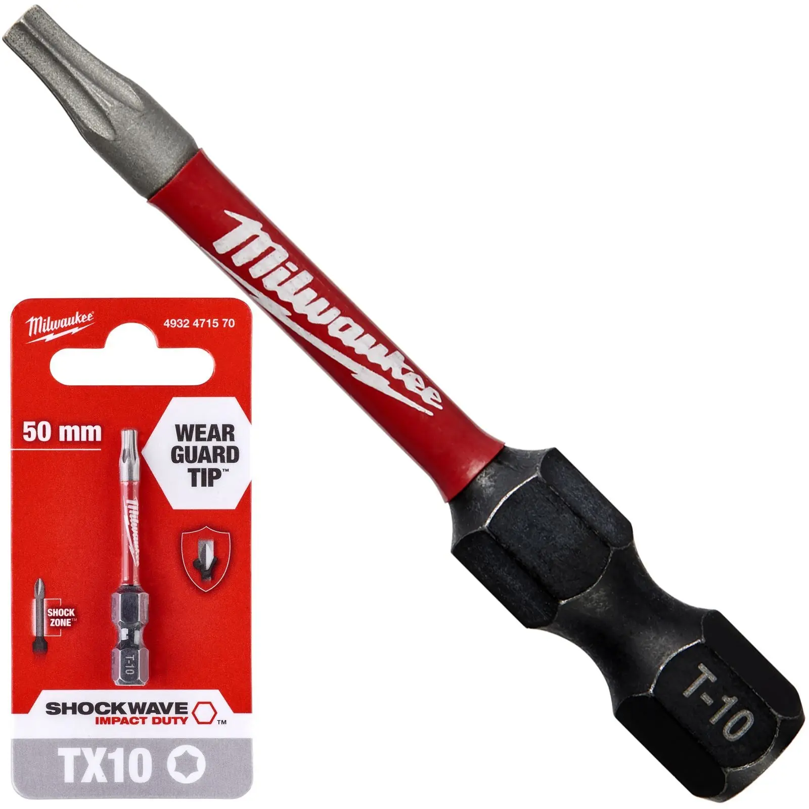 Milwaukee Screwdriver Bits Shockwave Impact Duty PH PZ TX HEX SL Blister Packed - Image 123