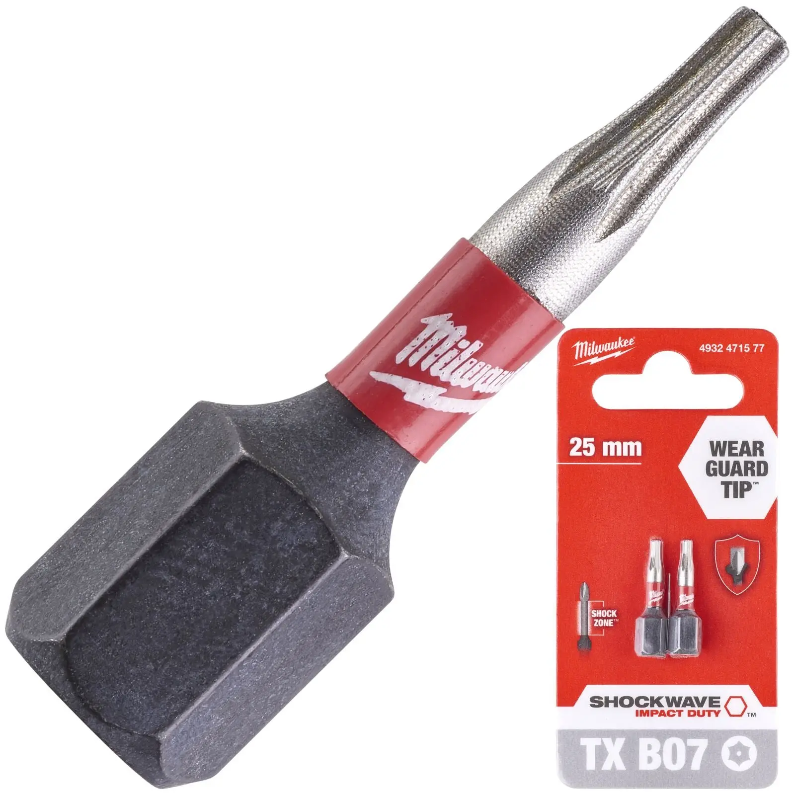 Milwaukee Screwdriver Bits Shockwave Impact Duty PH PZ TX HEX SL Blister Packed - Image 126
