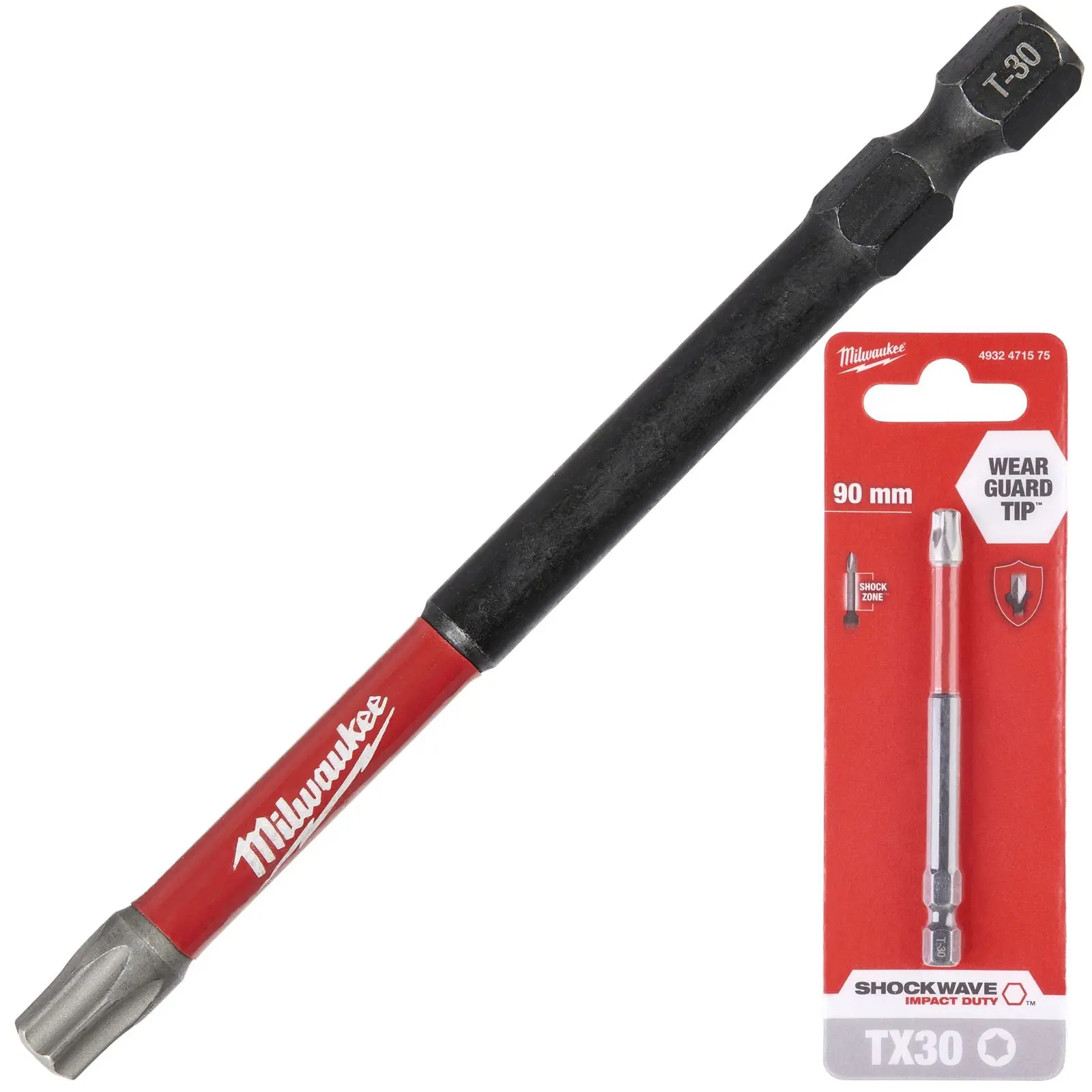 Milwaukee Screwdriver Bits Shockwave Impact Duty PH PZ TX HEX SL Blister Packed - Image 148