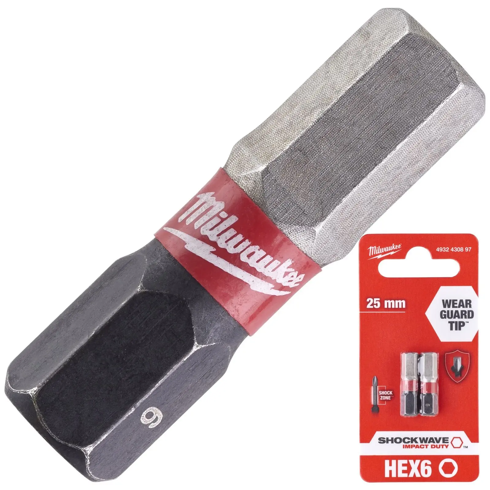 Milwaukee Screwdriver Bits Shockwave Impact Duty PH PZ TX HEX SL Blister Packed - Image 158
