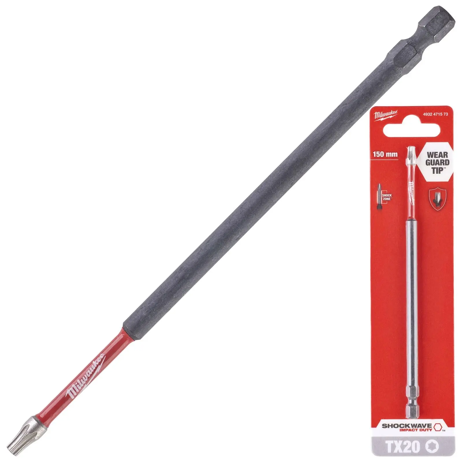 Milwaukee Screwdriver Bits Shockwave Impact Duty PH PZ TX HEX SL Blister Packed - Image 162