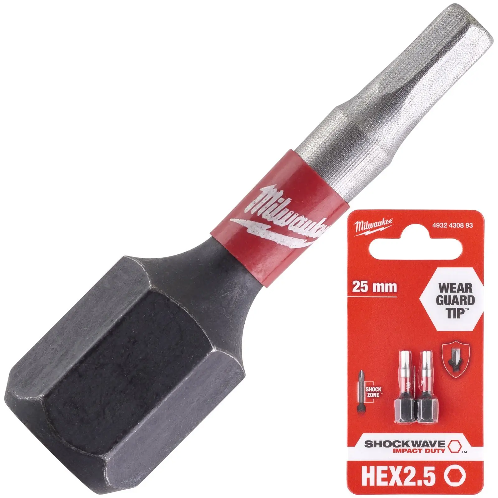 Milwaukee Screwdriver Bits Shockwave Impact Duty PH PZ TX HEX SL Blister Packed - Image 19