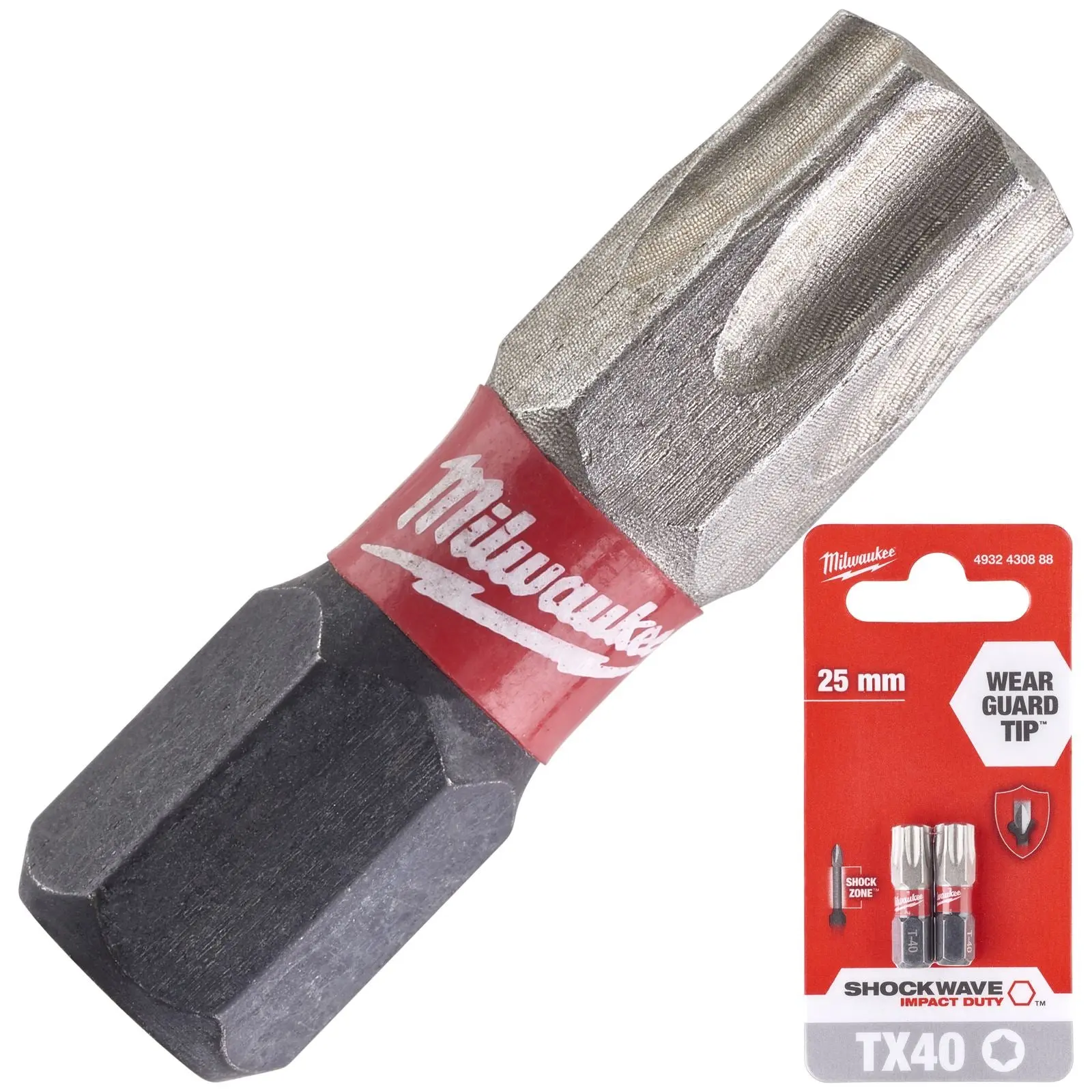 Milwaukee Screwdriver Bits Shockwave Impact Duty PH PZ TX HEX SL Blister Packed - Image 28