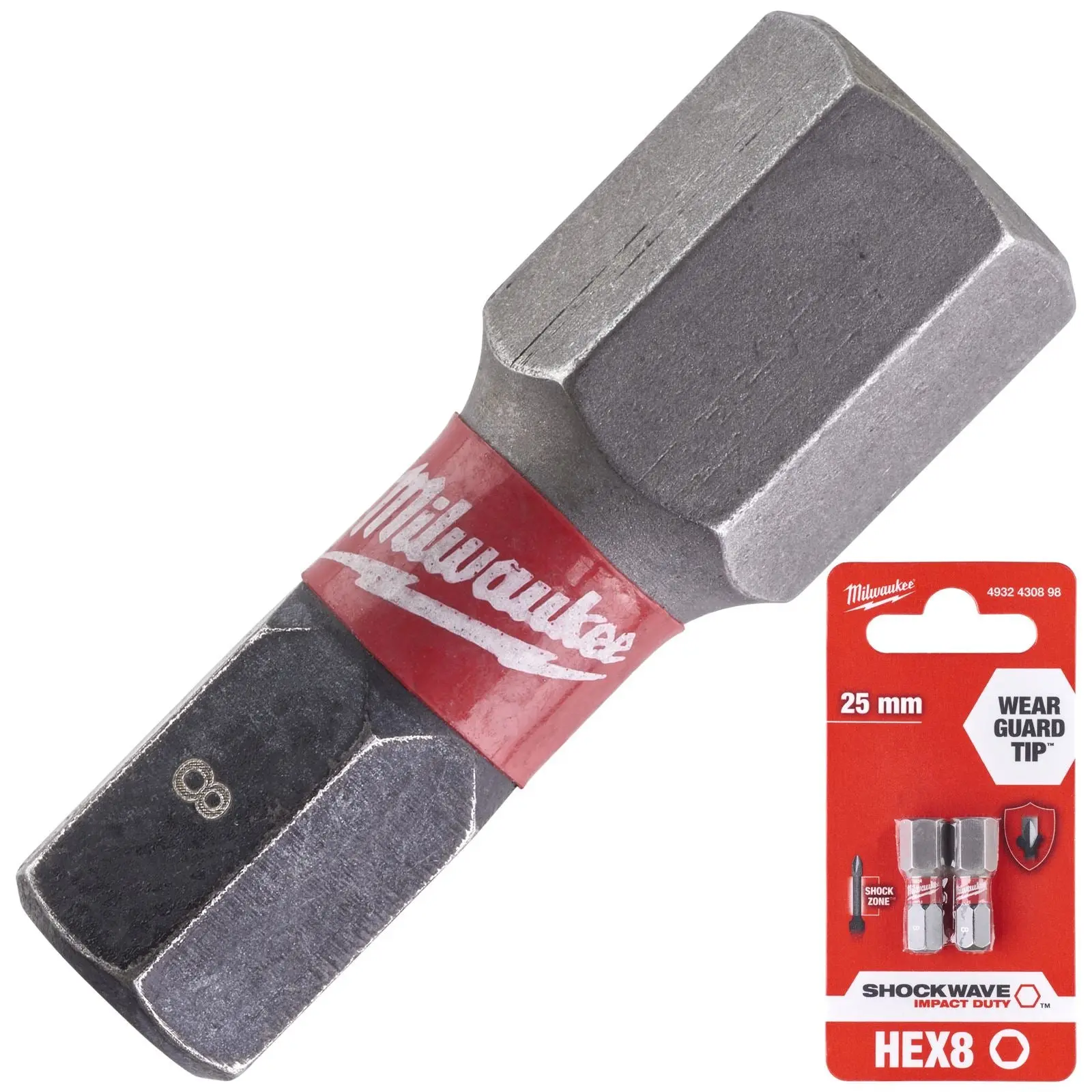 Milwaukee Screwdriver Bits Shockwave Impact Duty PH PZ TX HEX SL Blister Packed - Image 31