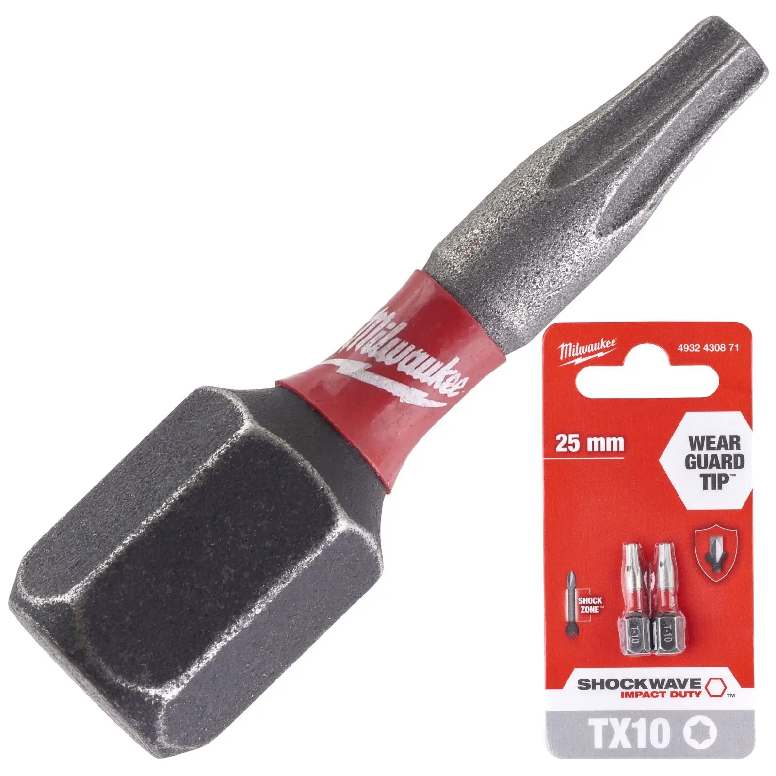 Milwaukee Screwdriver Bits Shockwave Impact Duty PH PZ TX HEX SL Blister Packed - Image 55