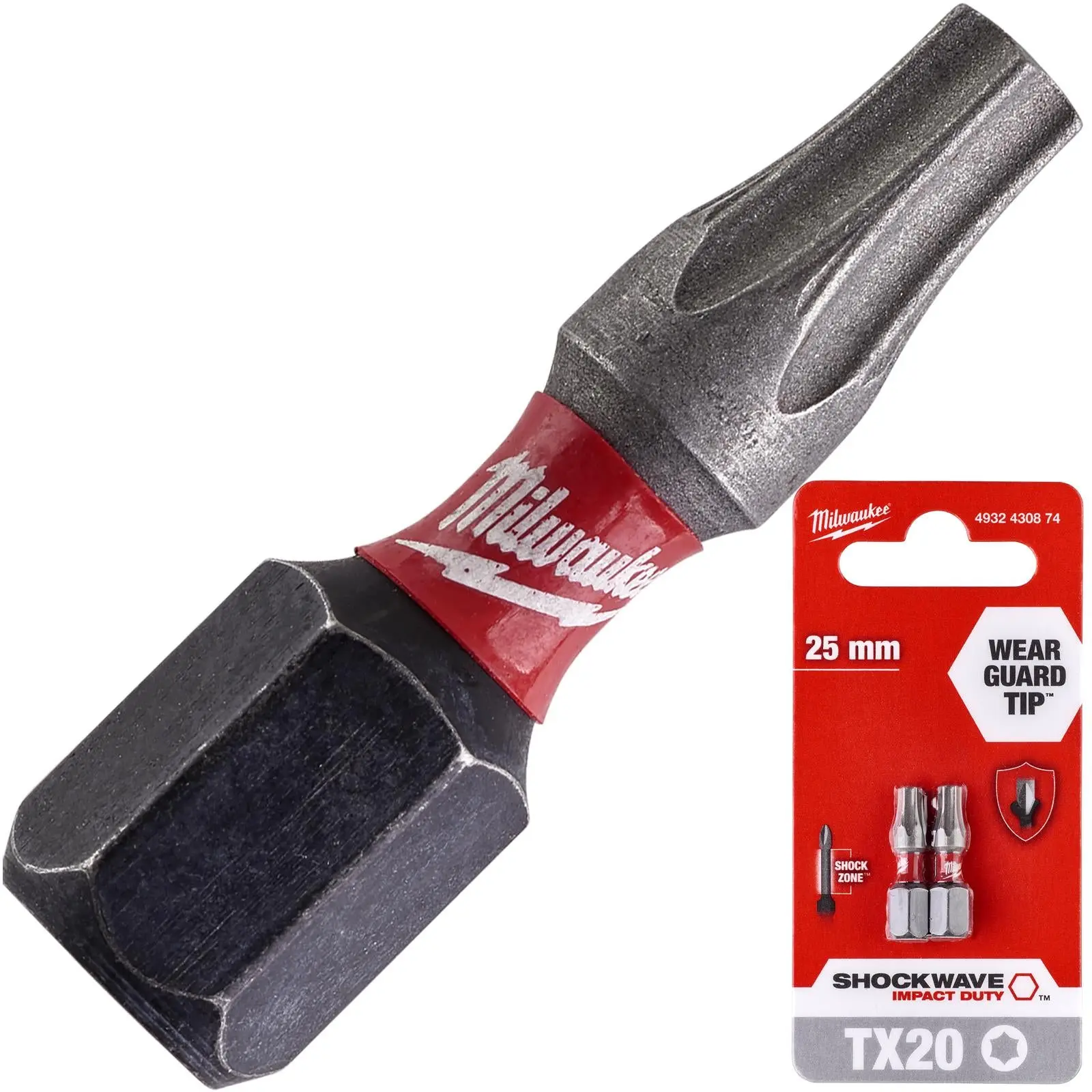 Milwaukee Screwdriver Bits Shockwave Impact Duty PH PZ TX HEX SL Blister Packed - Image 6