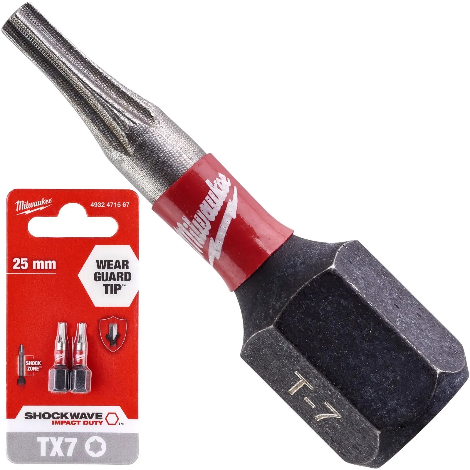 Milwaukee Screwdriver Bits Shockwave Impact Duty PH PZ TX HEX SL Blister Packed - Image 93