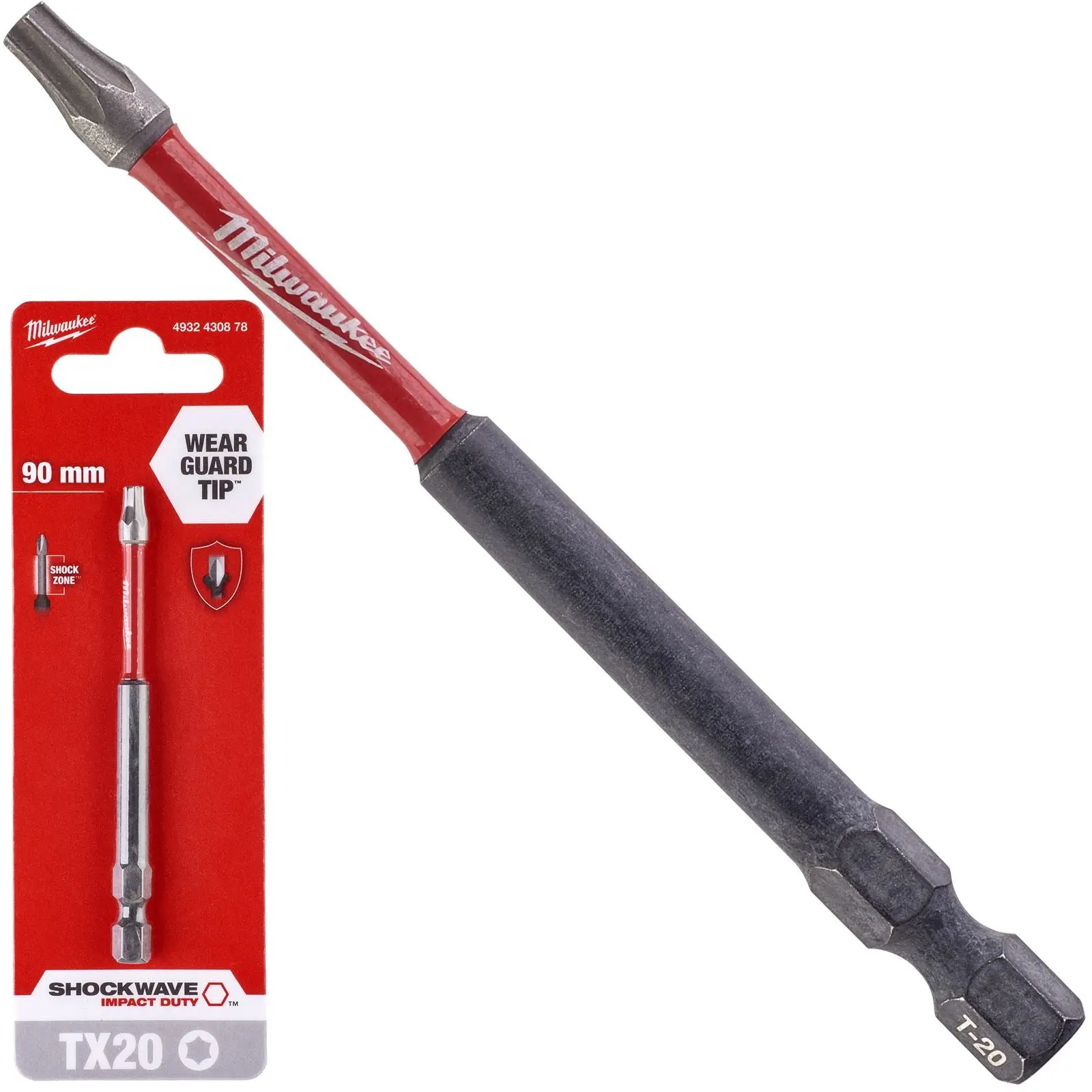 Milwaukee Screwdriver Bits Shockwave Impact Duty PH PZ TX HEX SL Blister Packed - Image 99