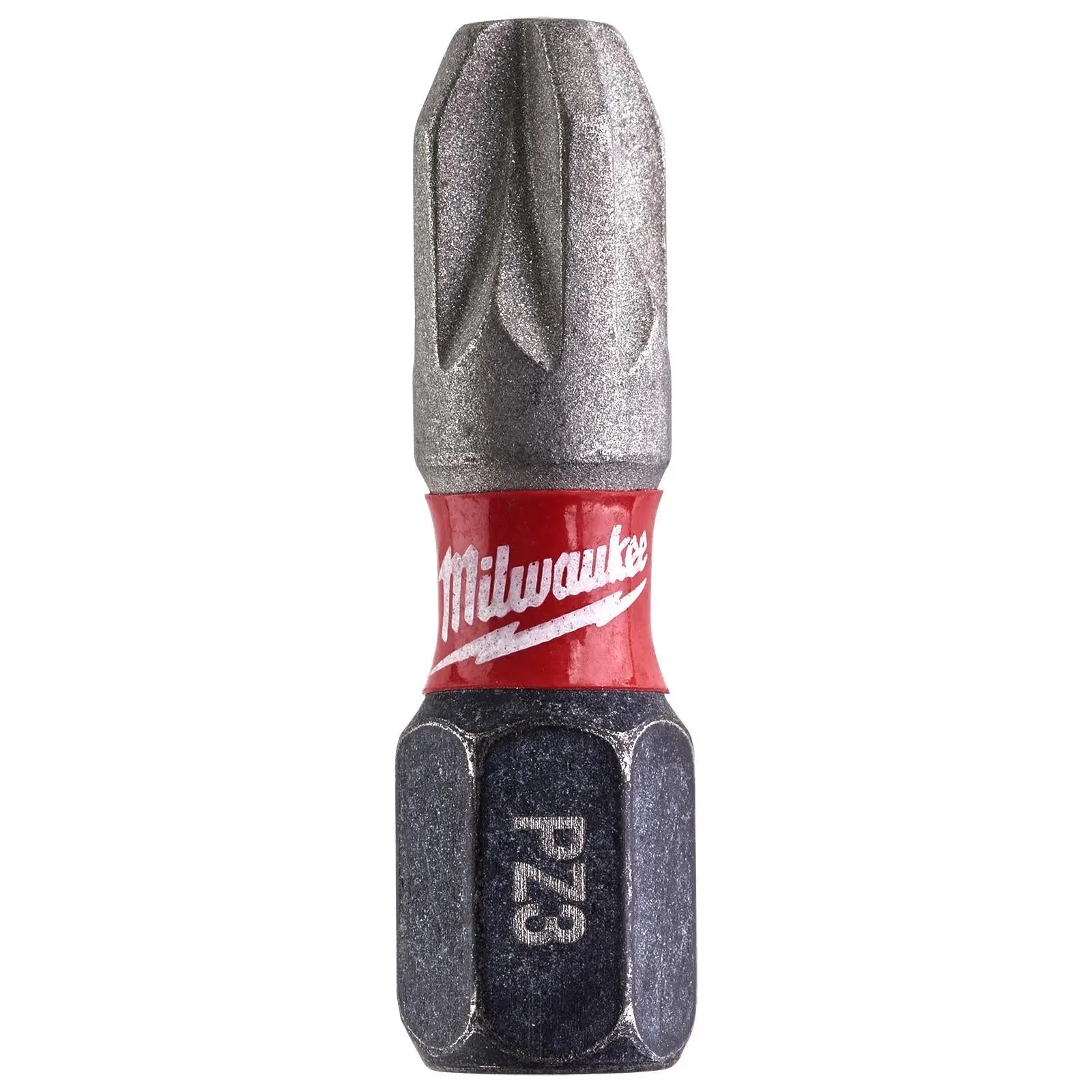 Milwaukee Screwdriver Bits Shockwave Impact Duty Pozi PZ3 x 25mm Tic Tac Box 25 Pack - Image 2