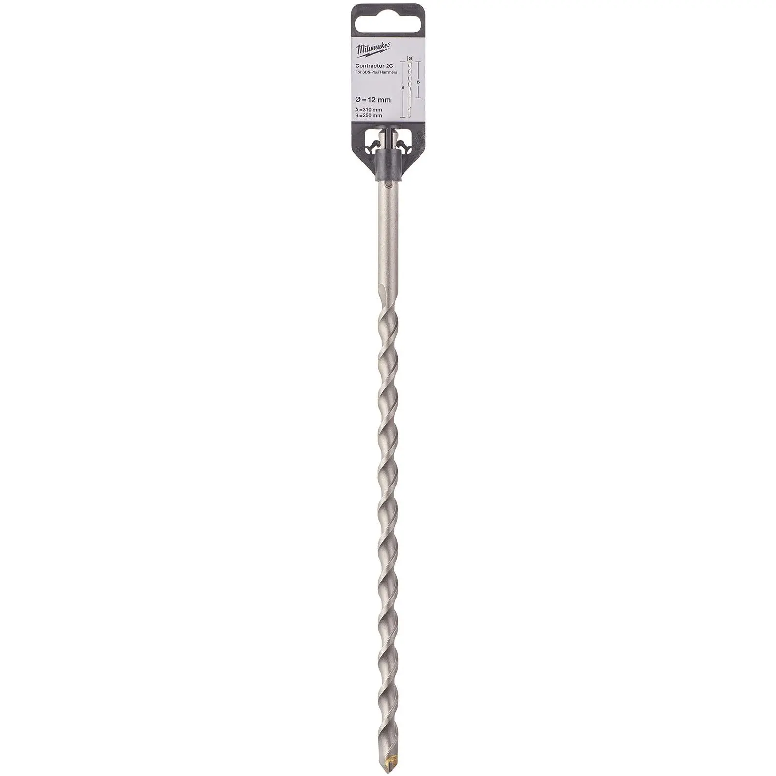 Milwaukee SDS Plus Contractor Hammer Drill Bits 2 Cut - Image 30