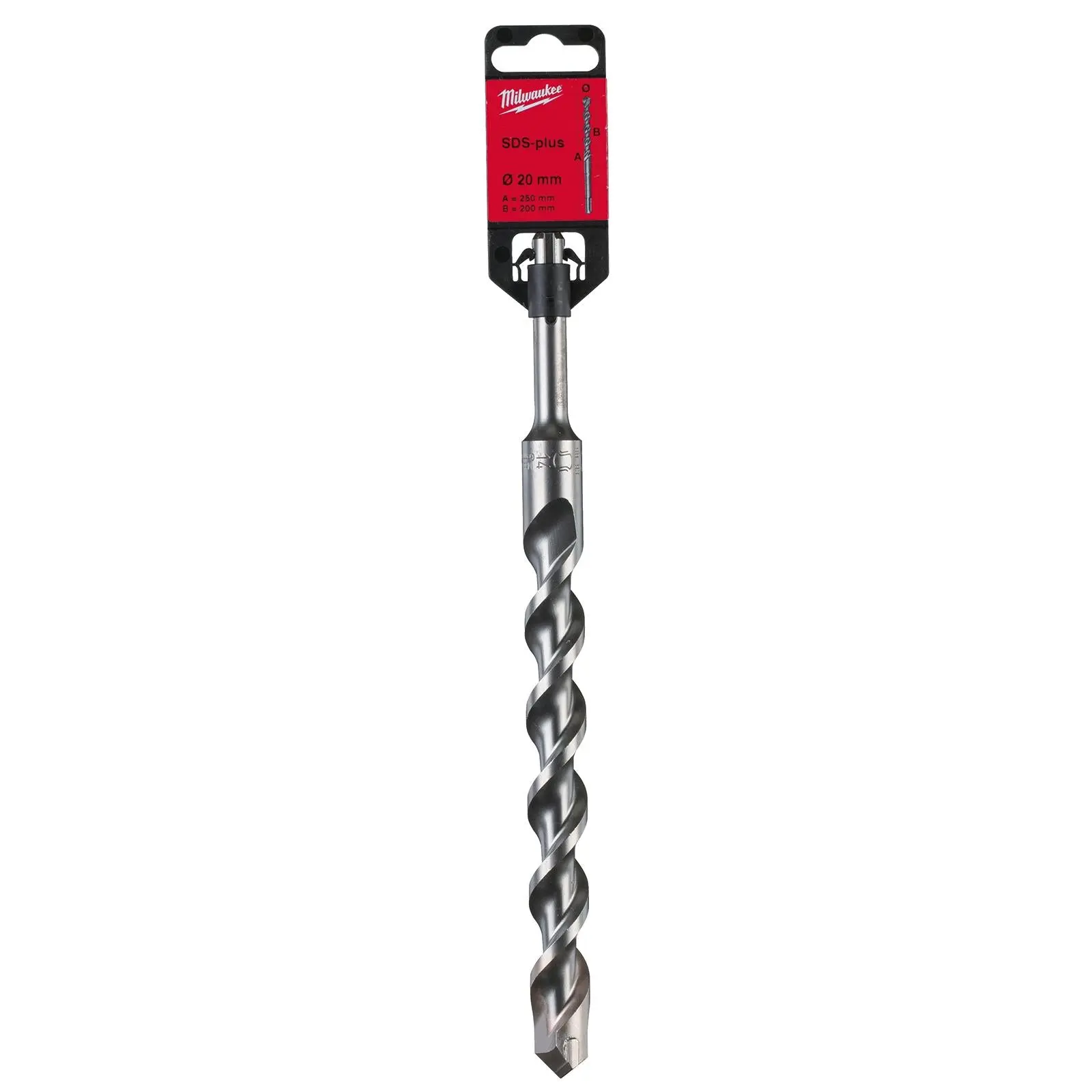 Milwaukee SDS Plus M2 Hammer Drill Bits 2 Cut 3-26 mm Diameter - Image 101