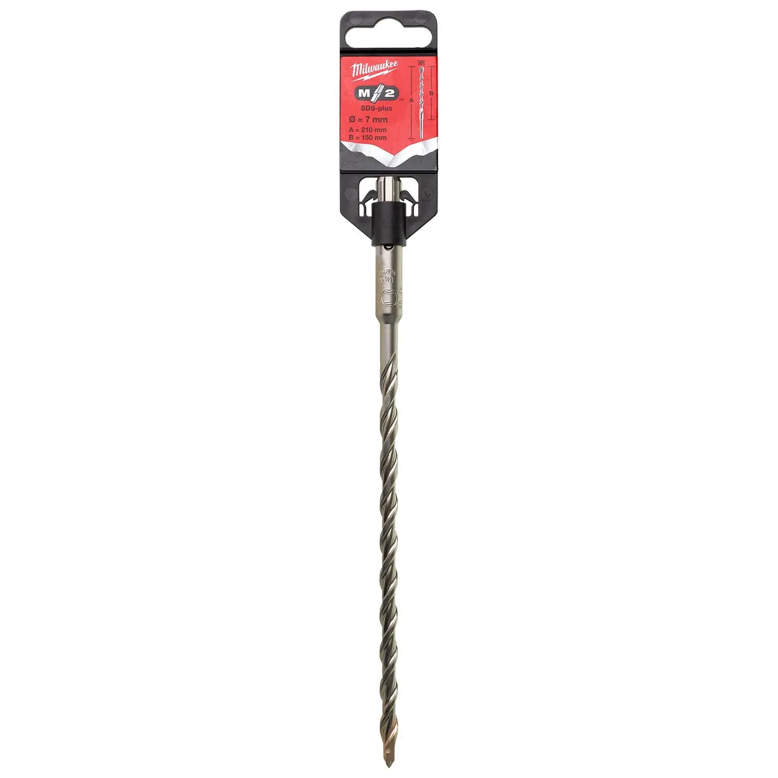 Milwaukee SDS Plus M2 Hammer Drill Bits 2 Cut 3-26 mm Diameter - Image 104
