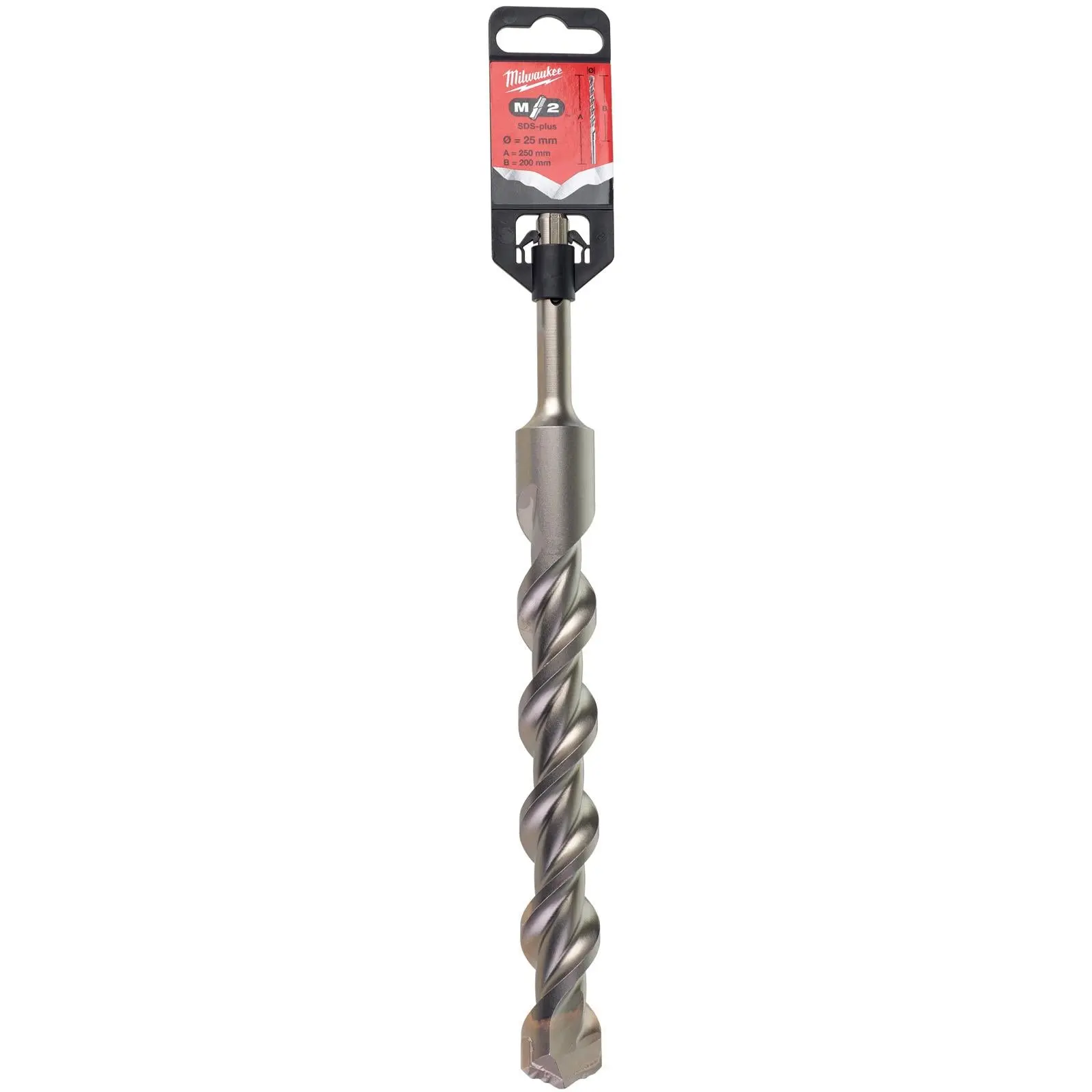 Milwaukee SDS Plus M2 Hammer Drill Bits 2 Cut 3-26 mm Diameter - Image 107