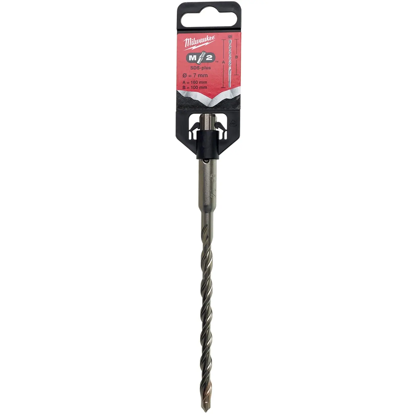 Milwaukee SDS Plus M2 Hammer Drill Bits 2 Cut 3-26 mm Diameter - Image 119