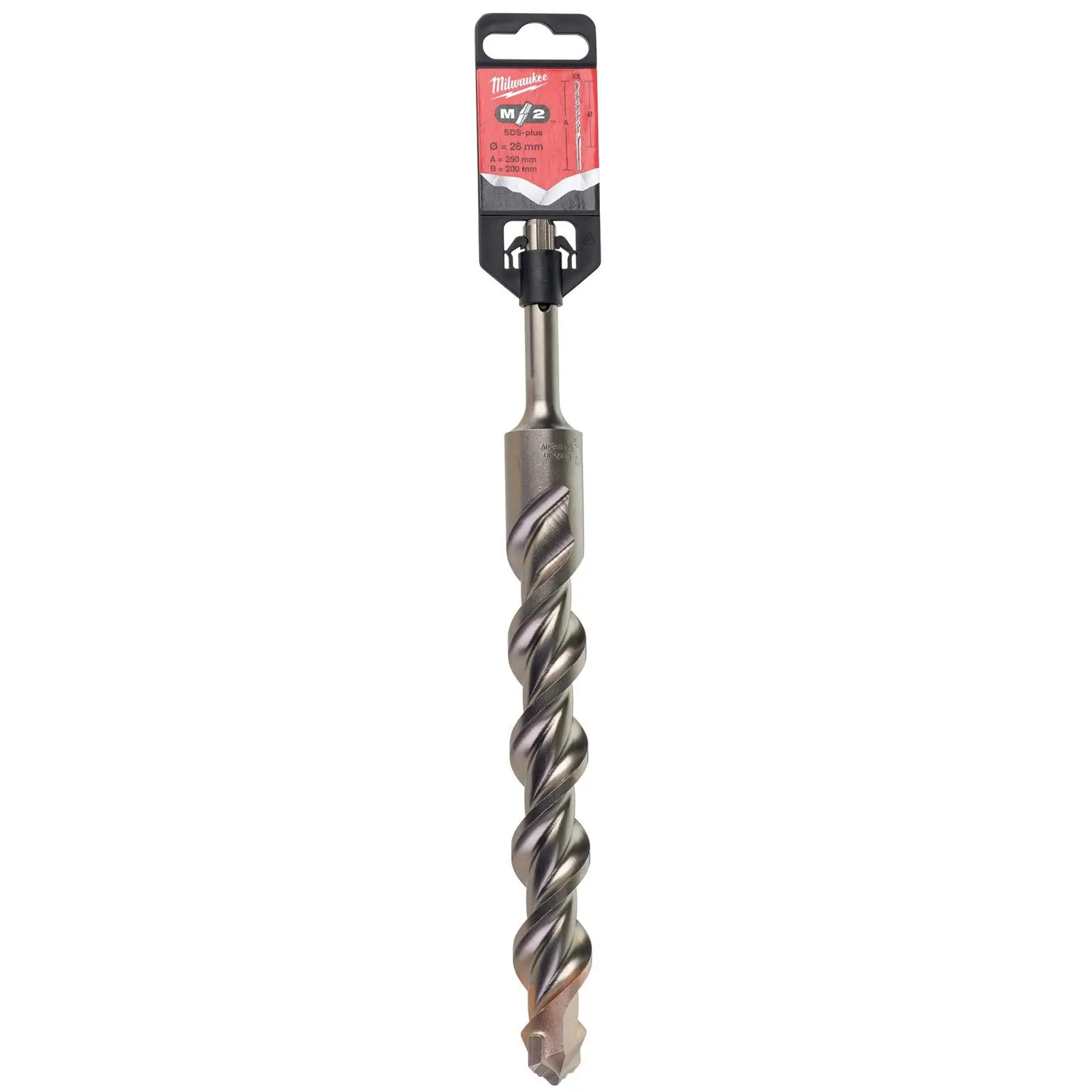 Milwaukee SDS Plus M2 Hammer Drill Bits 2 Cut 3-26 mm Diameter - Image 155