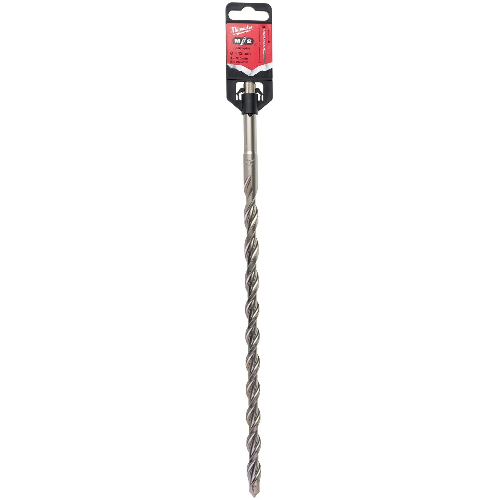 Milwaukee SDS Plus M2 Hammer Drill Bits 2 Cut 3-26 mm Diameter - Image 170
