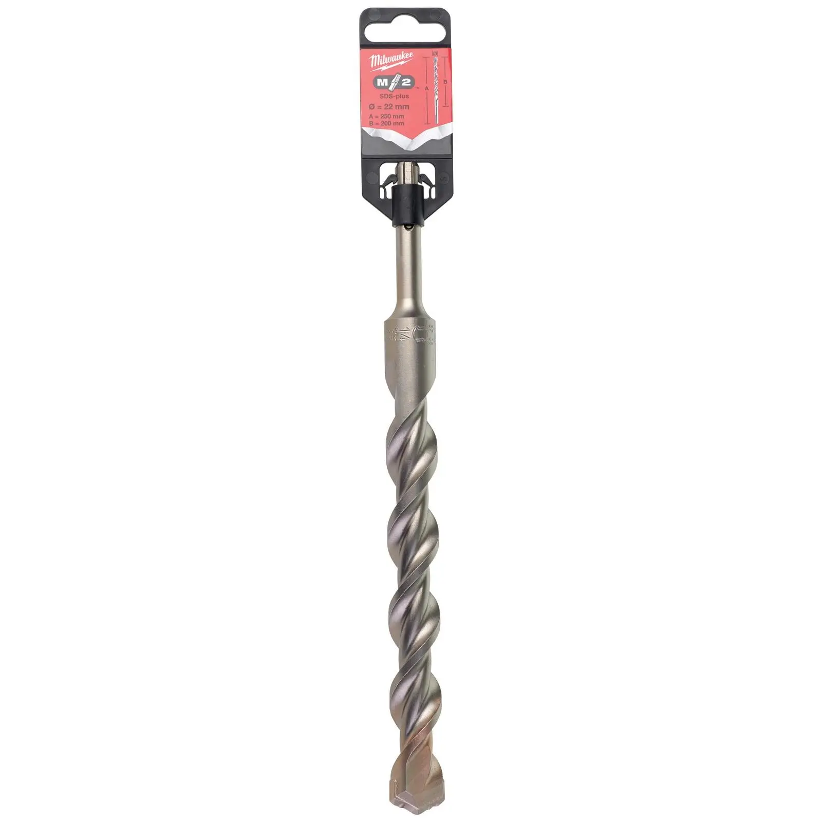 Milwaukee SDS Plus M2 Hammer Drill Bits 2 Cut 3-26 mm Diameter - Image 173