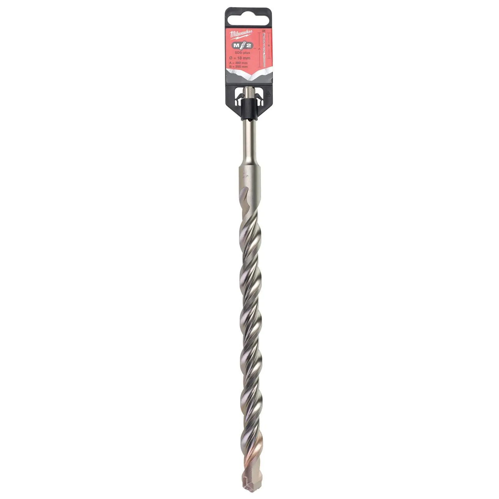 Milwaukee SDS Plus M2 Hammer Drill Bits 2 Cut 3-26 mm Diameter - Image 197