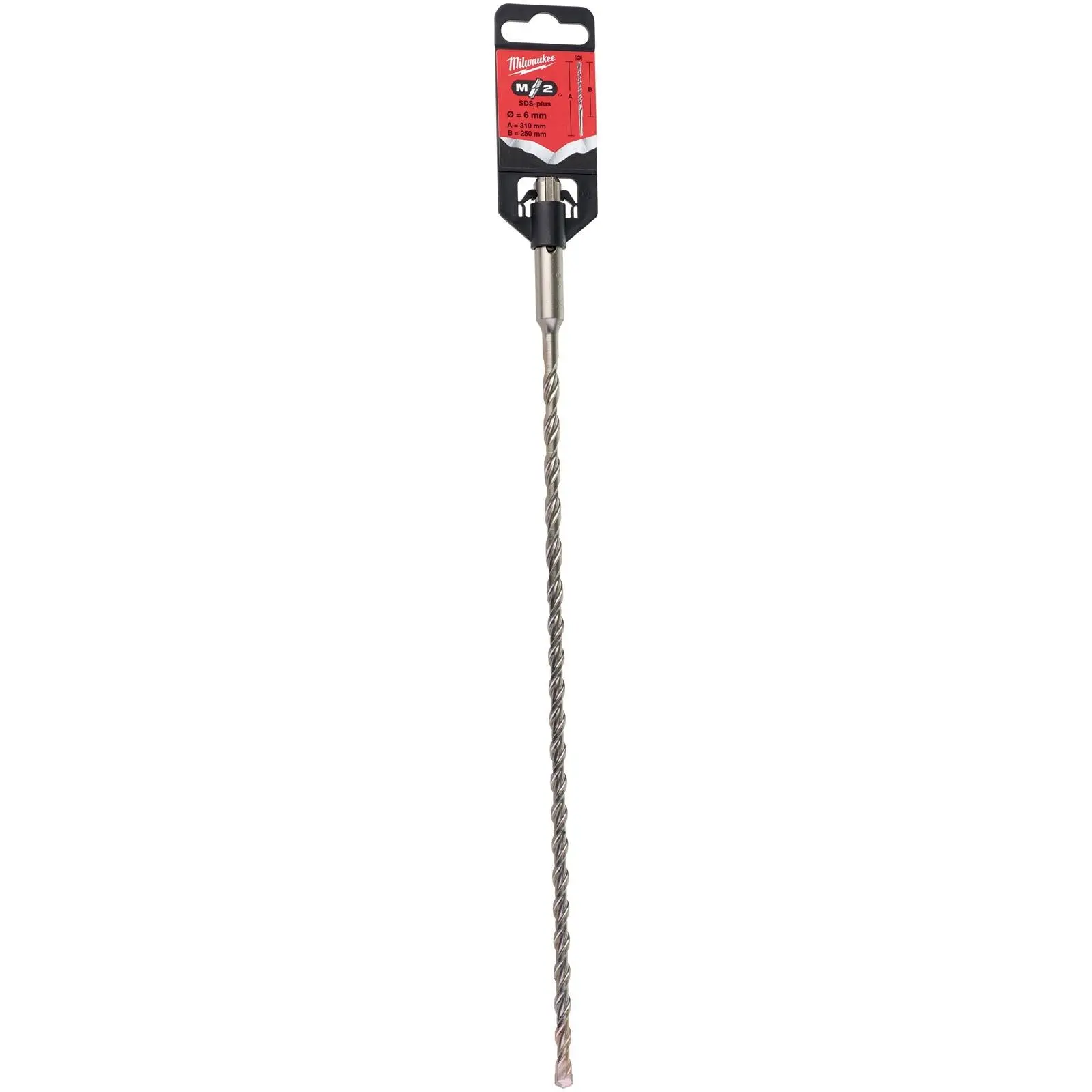 Milwaukee SDS Plus M2 Hammer Drill Bits 2 Cut 3-26 mm Diameter - Image 230
