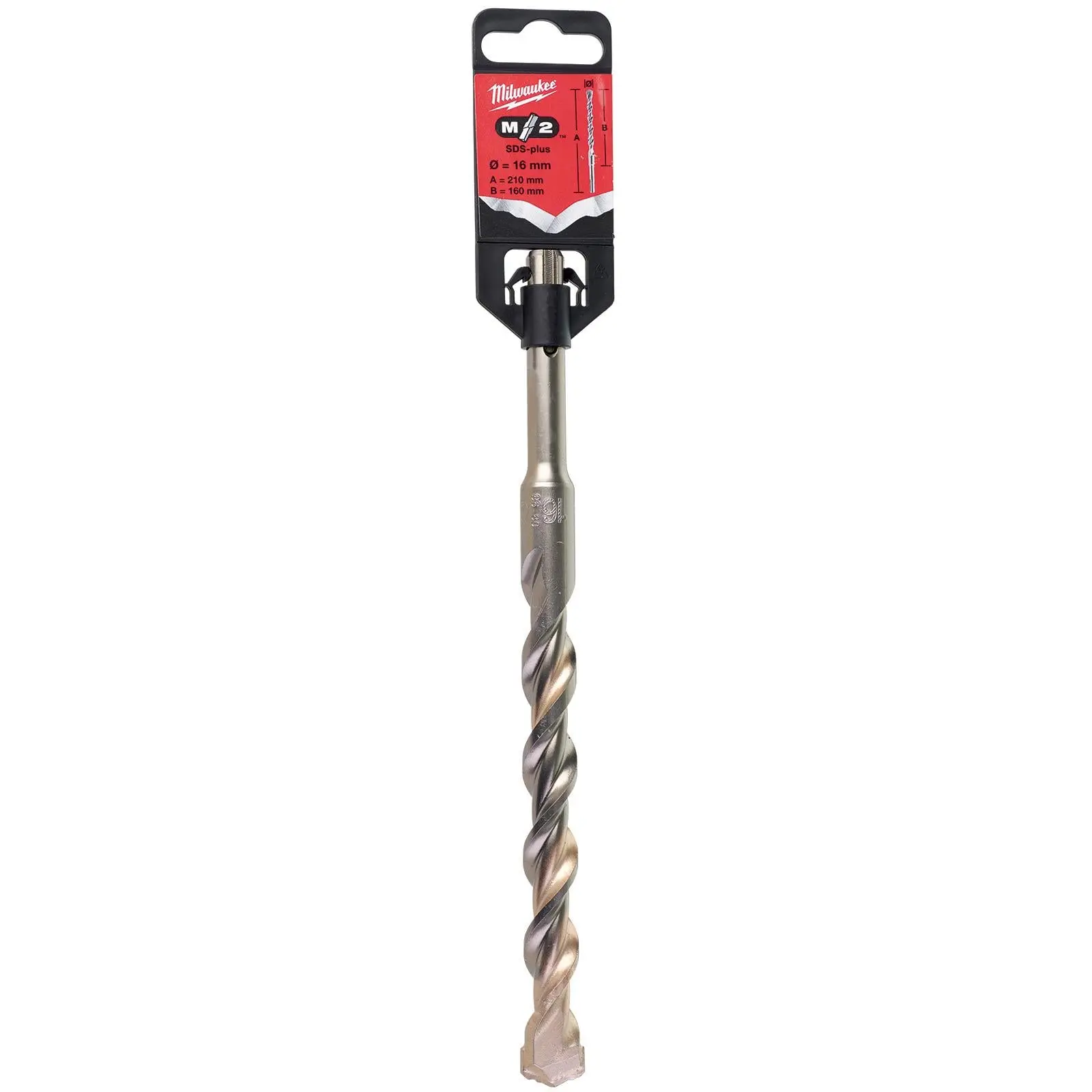 Milwaukee SDS Plus M2 Hammer Drill Bits 2 Cut 3-26 mm Diameter - Image 242