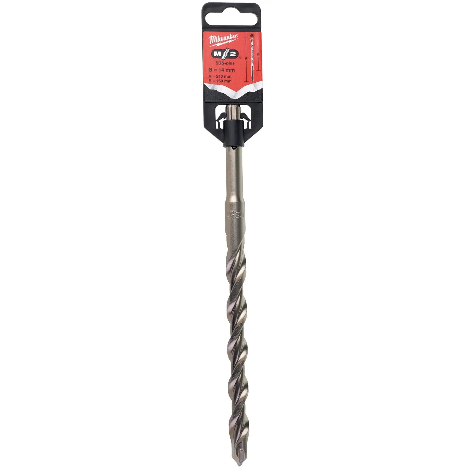 Milwaukee SDS Plus M2 Hammer Drill Bits 2 Cut 3-26 mm Diameter - Image 33