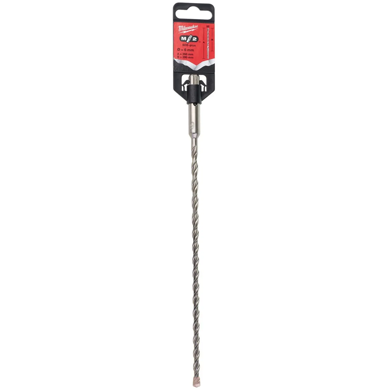 Milwaukee SDS Plus M2 Hammer Drill Bits 2 Cut 3-26 mm Diameter - Image 51