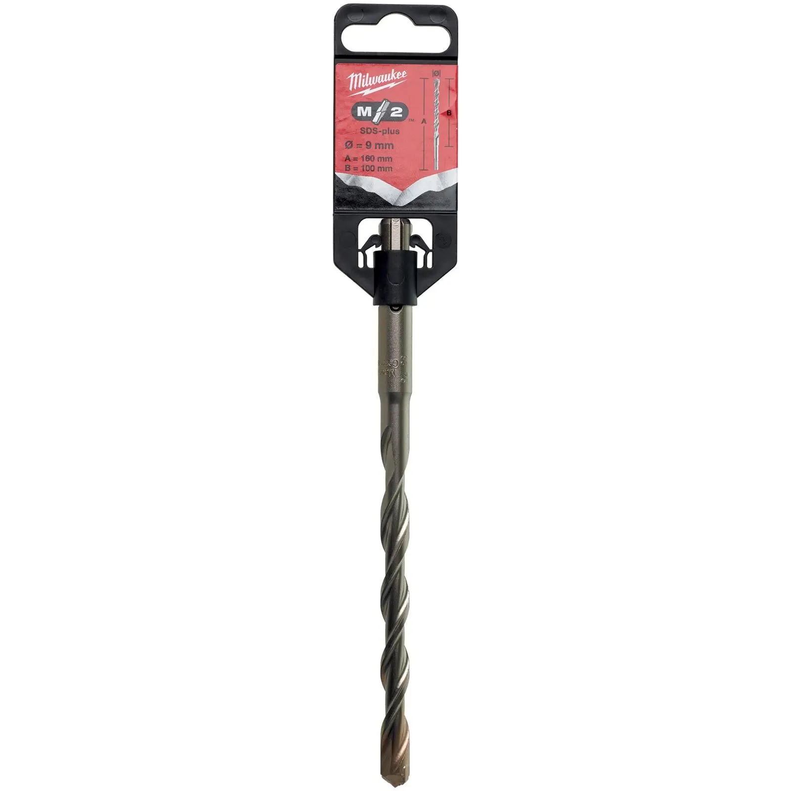 Milwaukee SDS Plus M2 Hammer Drill Bits 2 Cut 3-26 mm Diameter - Image 60