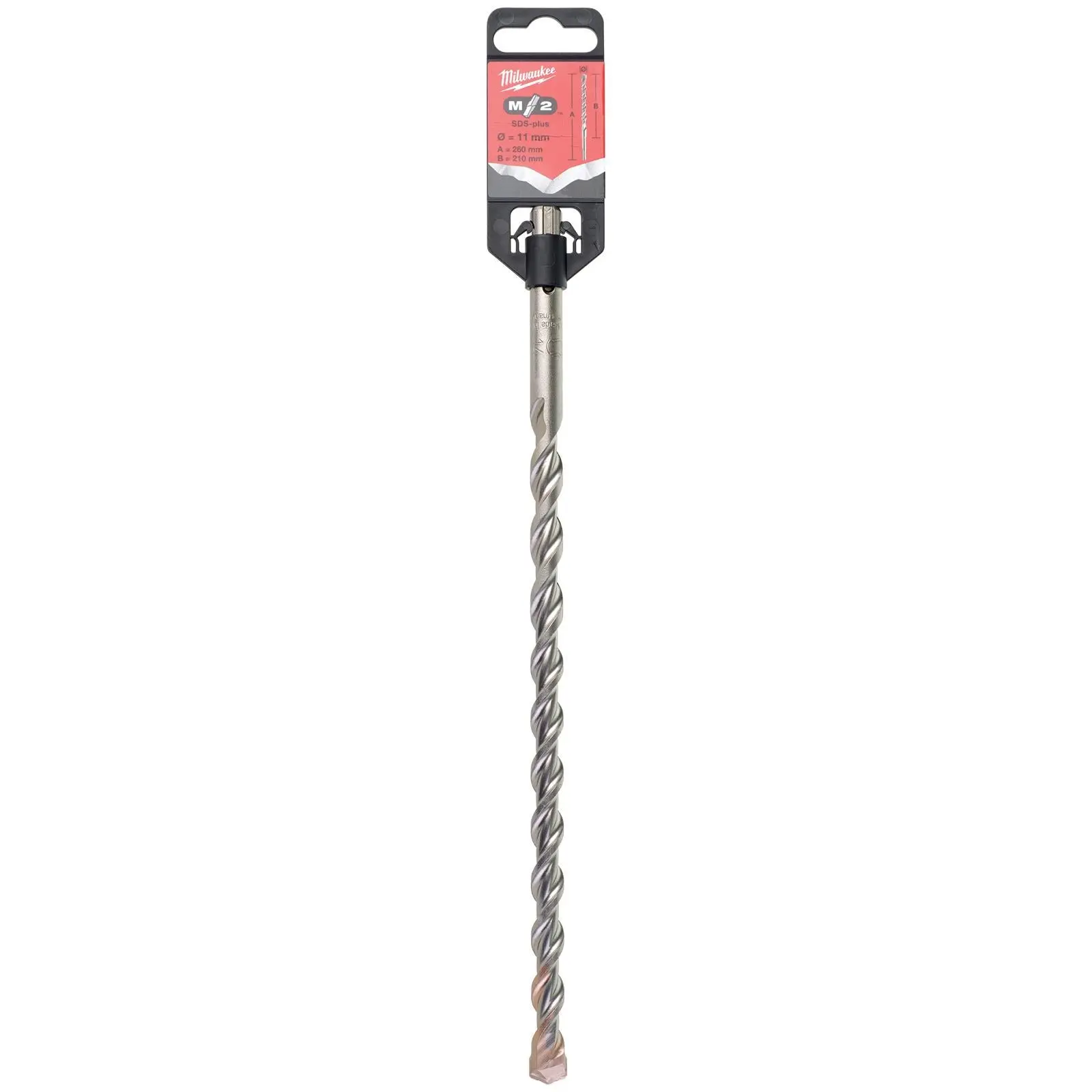 Milwaukee SDS Plus M2 Hammer Drill Bits 2 Cut 3-26 mm Diameter - Image 75