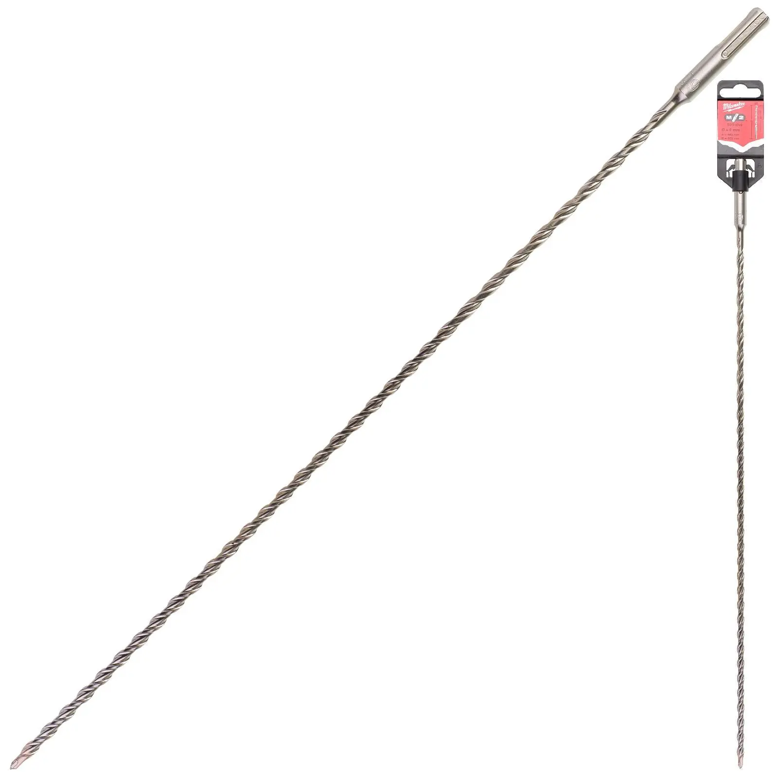 Milwaukee SDS Plus M2 Hammer Drill Bits 2 Cut 3-26 mm Diameter - Image 86