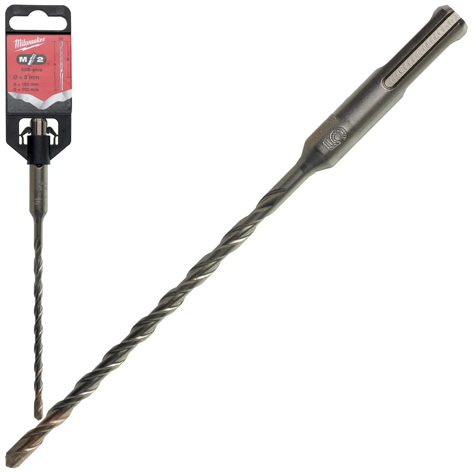 Milwaukee SDS Plus M2 Hammer Drill Bits 2 Cut 3-26 mm Diameter - Image 92