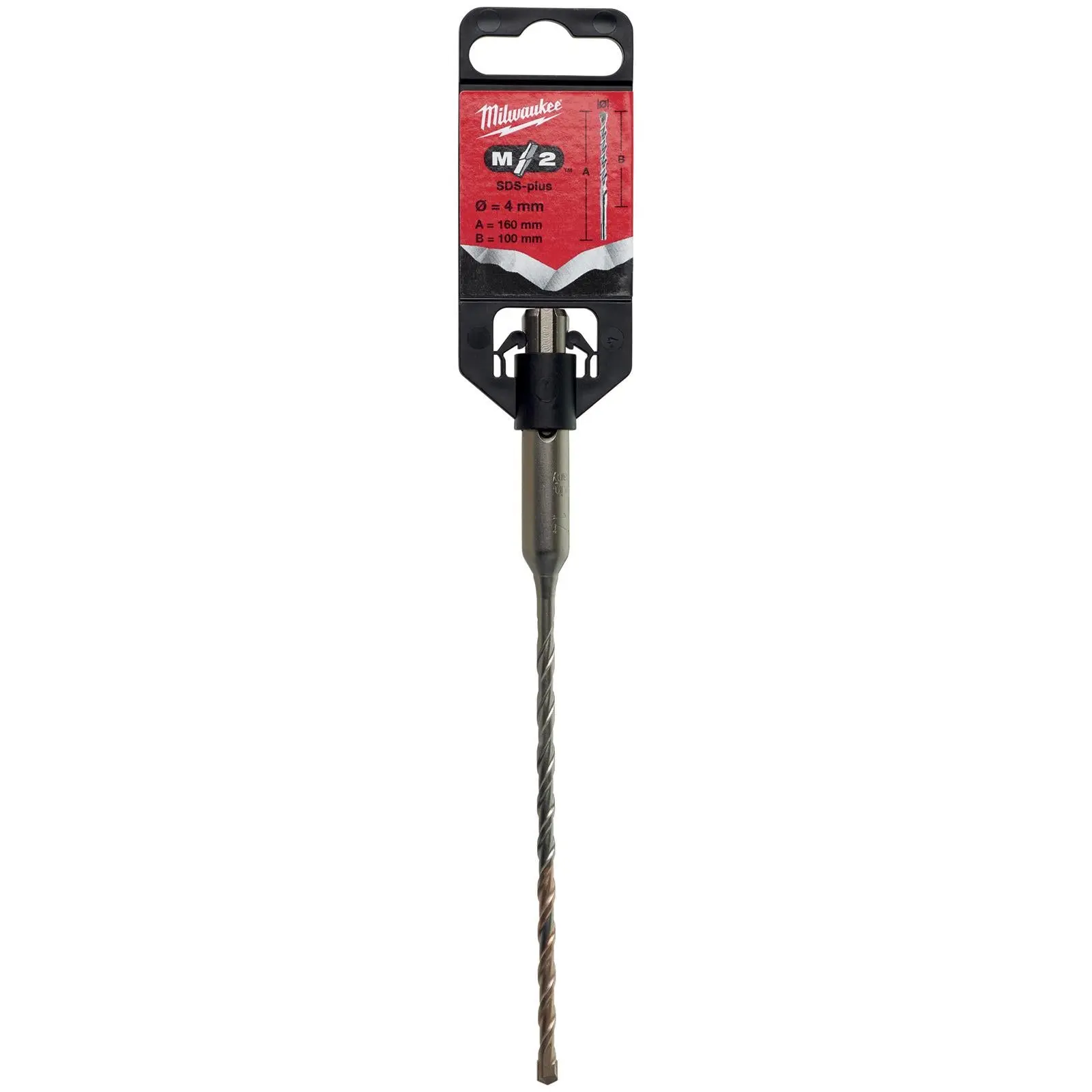 Milwaukee SDS Plus M2 Hammer Drill Bits 2 Cut 3-26 mm Diameter - Image 99